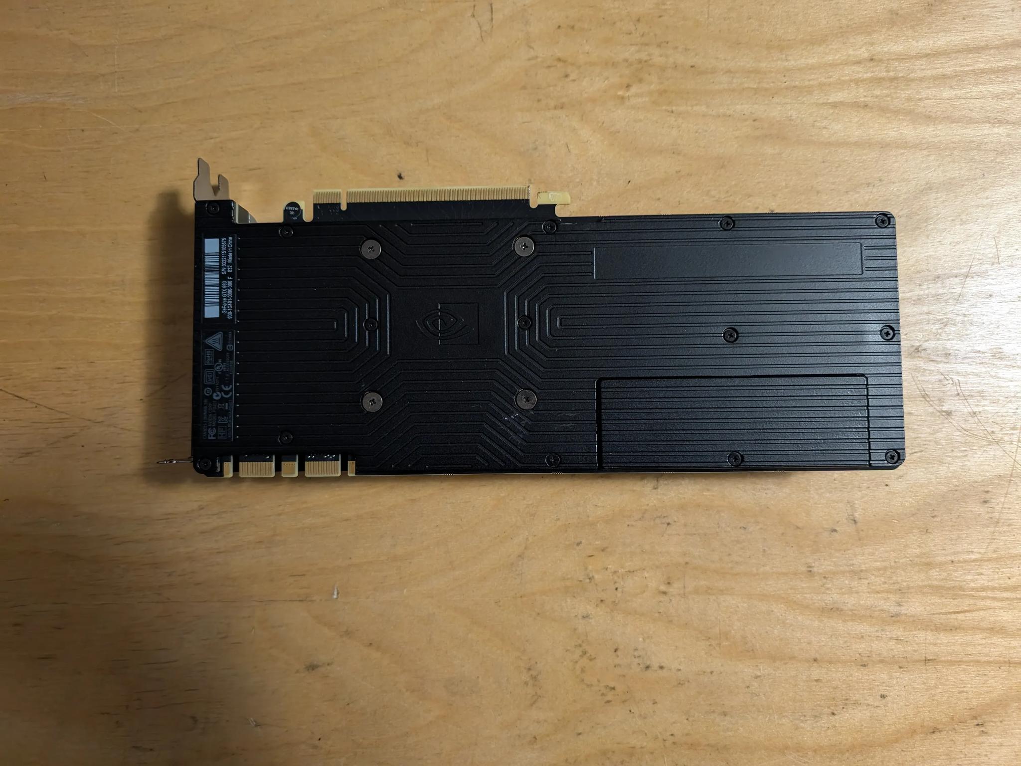 Nvidia GTX 980 4GB graphics card
