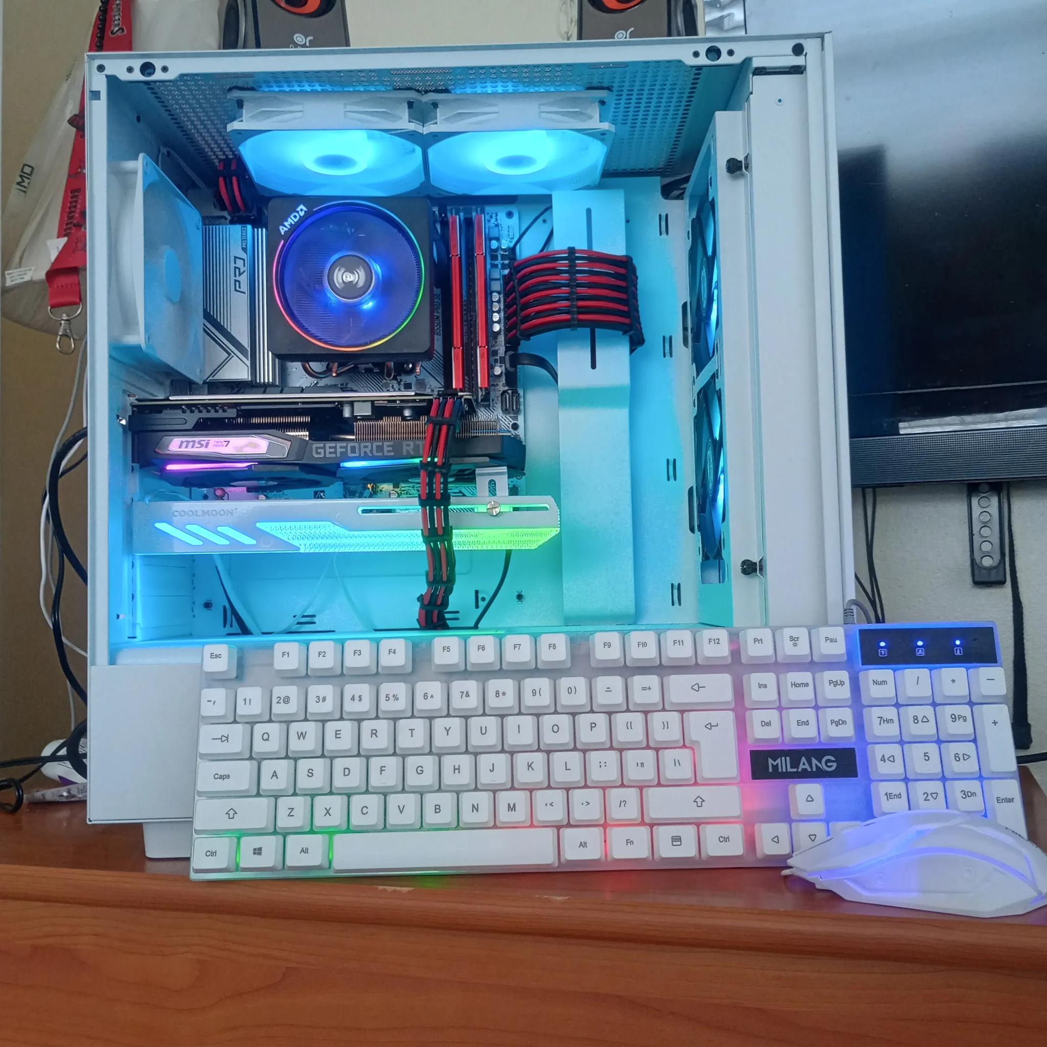Newly Built 1080p gaming desktop w/Ryzen 5 3600/ RTX 2060 Super w/ 8GB VRAM