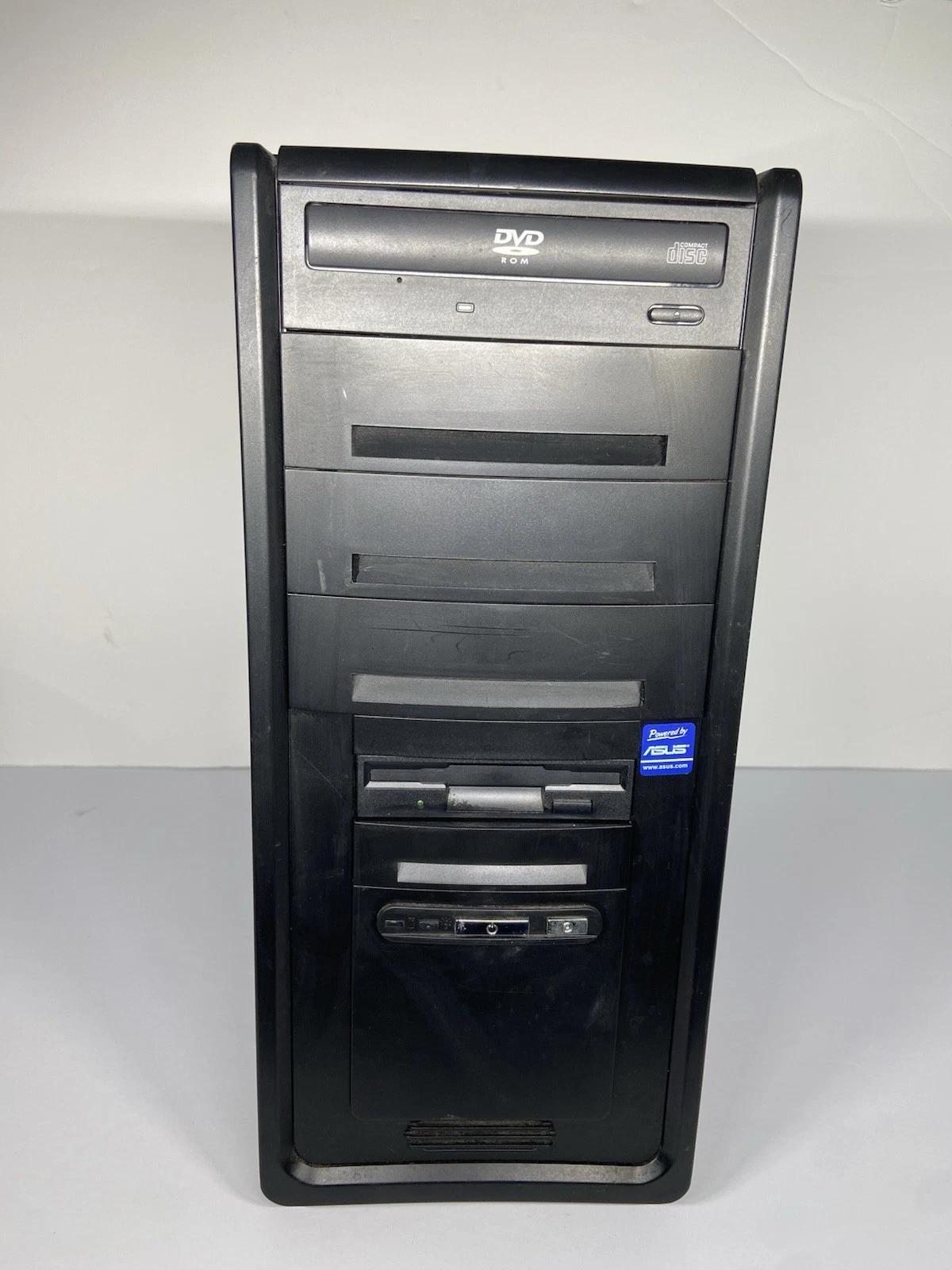 ASUS ATX Retro Sleeper build Gaming Mid Tower Case w/USB ,Audio