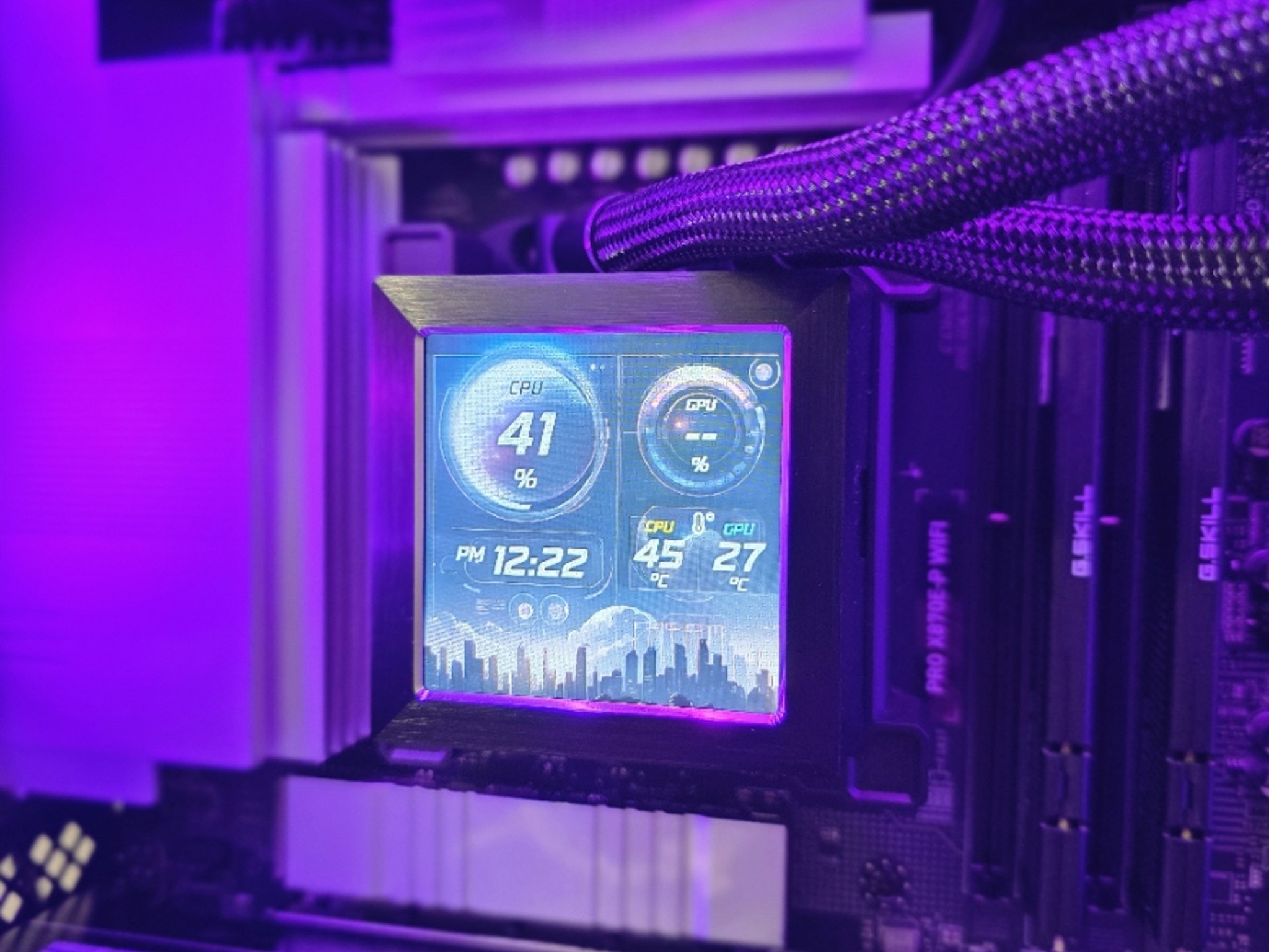 Midnight Hydra | RX 9070XT | Ryzen 5 7600X3D | 32 GB | 2TB SSD | 850W Gold PSU
