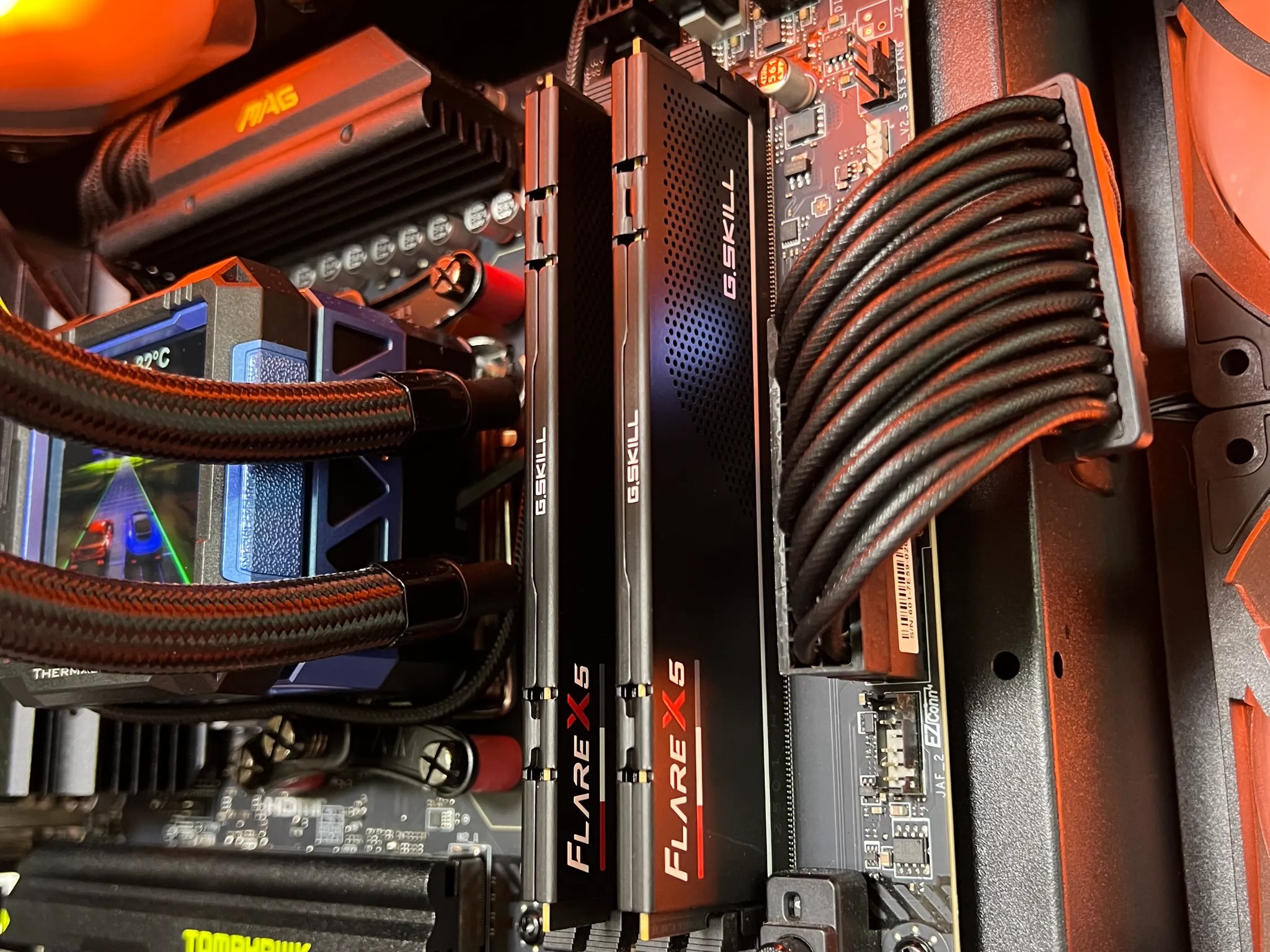 RTX 4070 Ti, Ryzen 9 9900X, 32GB DDR5, 1TB SSD, WiFi - Liquid Cooled Gaming PC