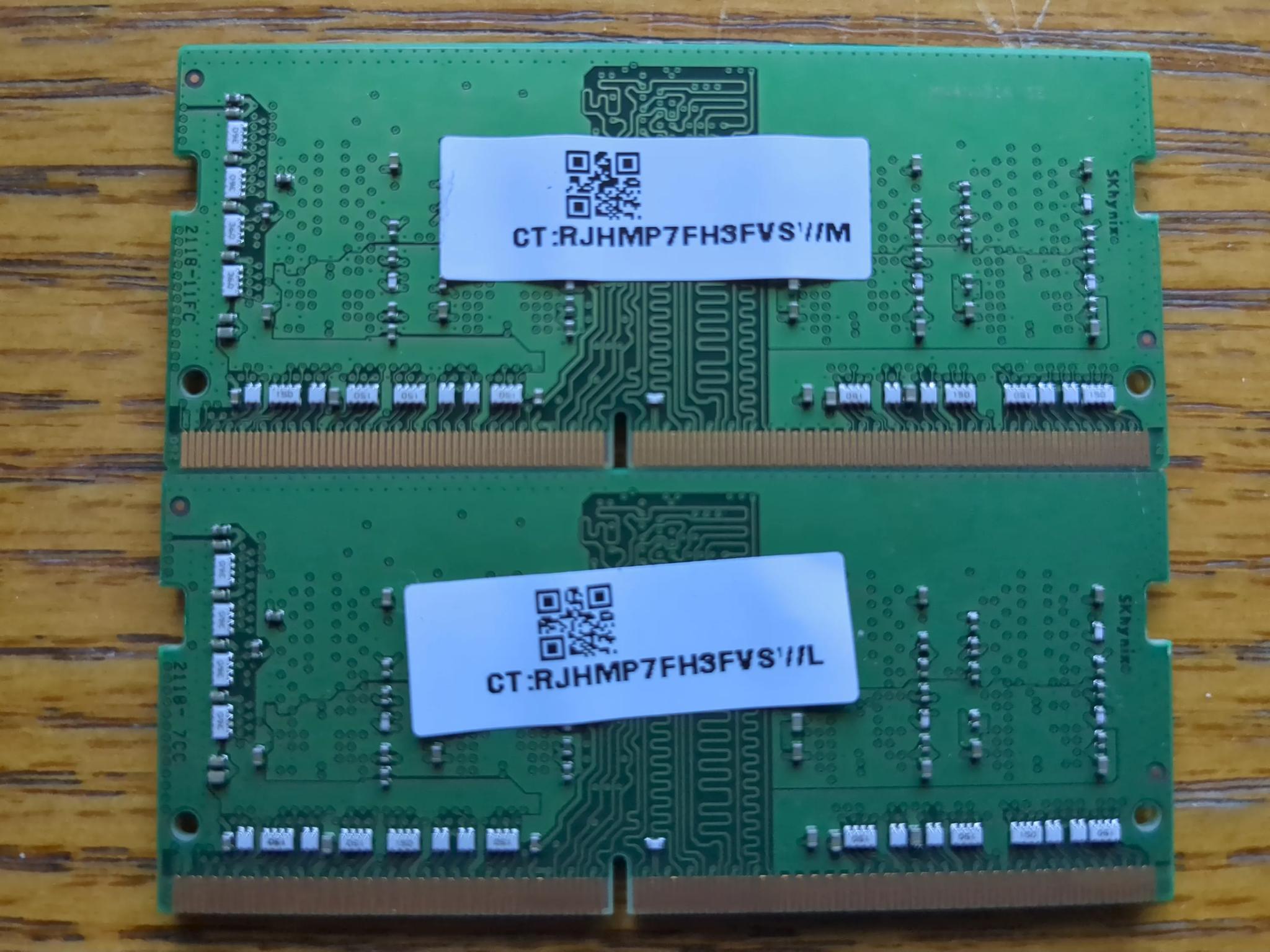 DDR4 8GB (2x4GB) 3200MHz Laptop Memory