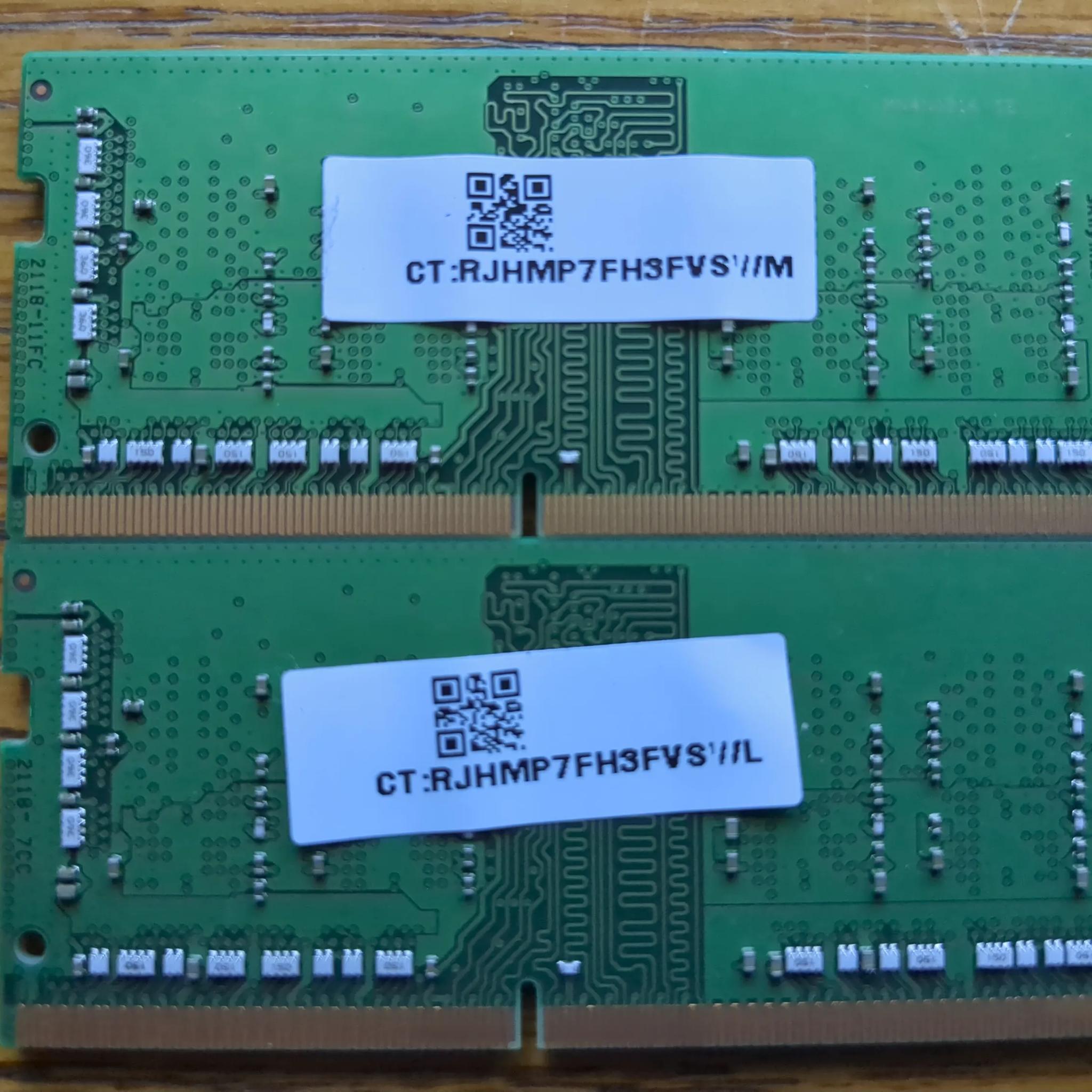 DDR4 8GB (2x4GB) 3200MHz Laptop Memory