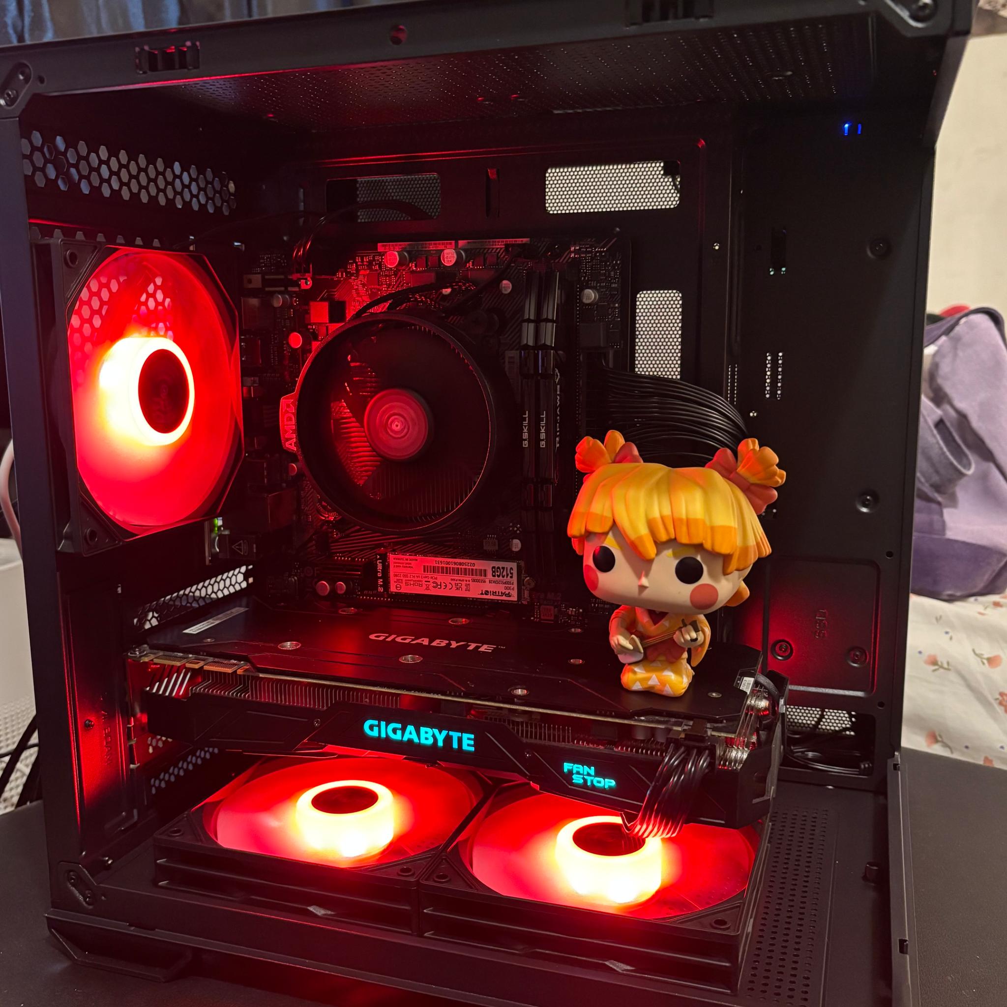 “Perfect All Black Gaming PC"| GTX 1070 8GB | Plug And Play Ready|