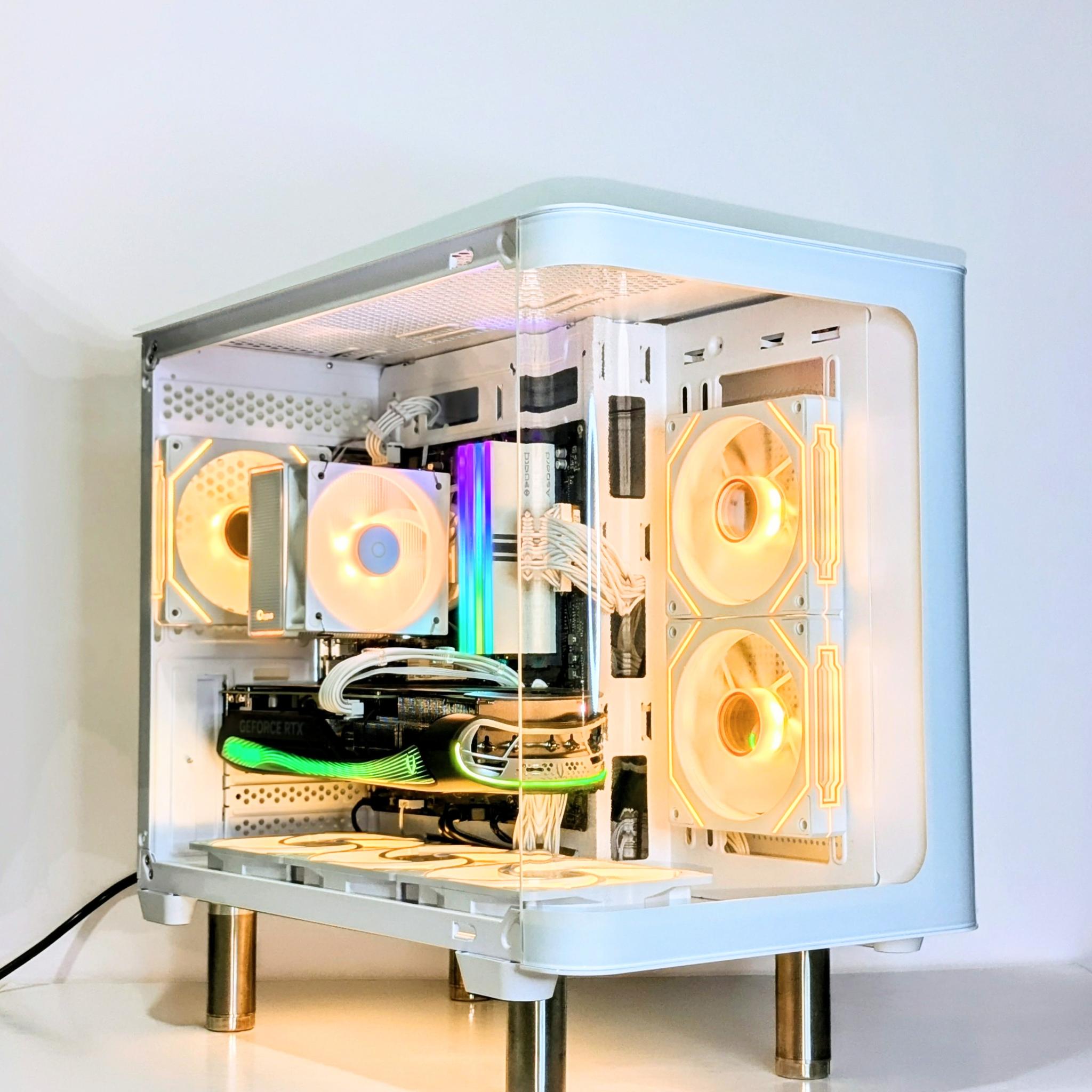 1440P/4K Gaming Beast🔥⚪|RTX 4070 TI|32GB RAM|Ryzen 9|2TB Storage|Wi-Fi+ BT| Windows 11