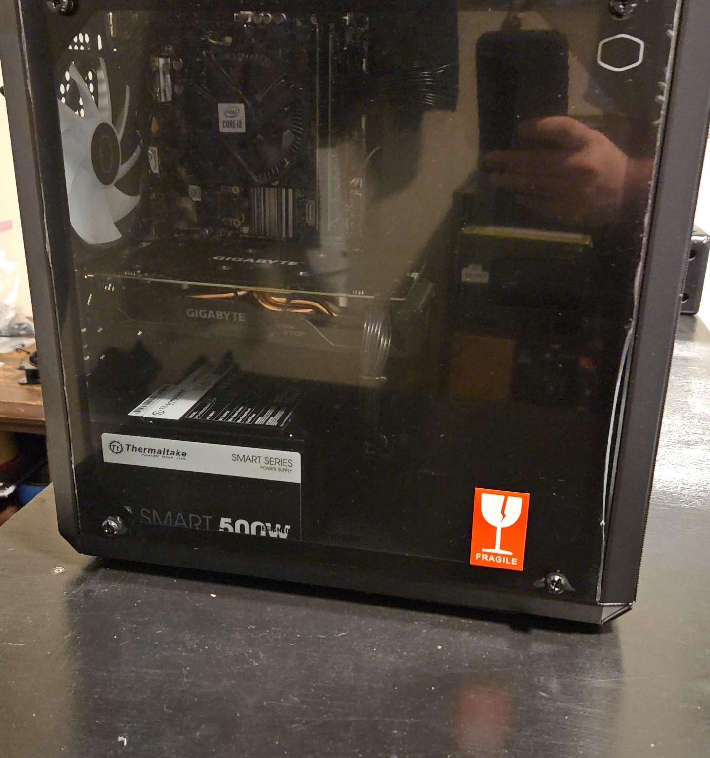 Budget 1080p gaming pc I7 RX 580