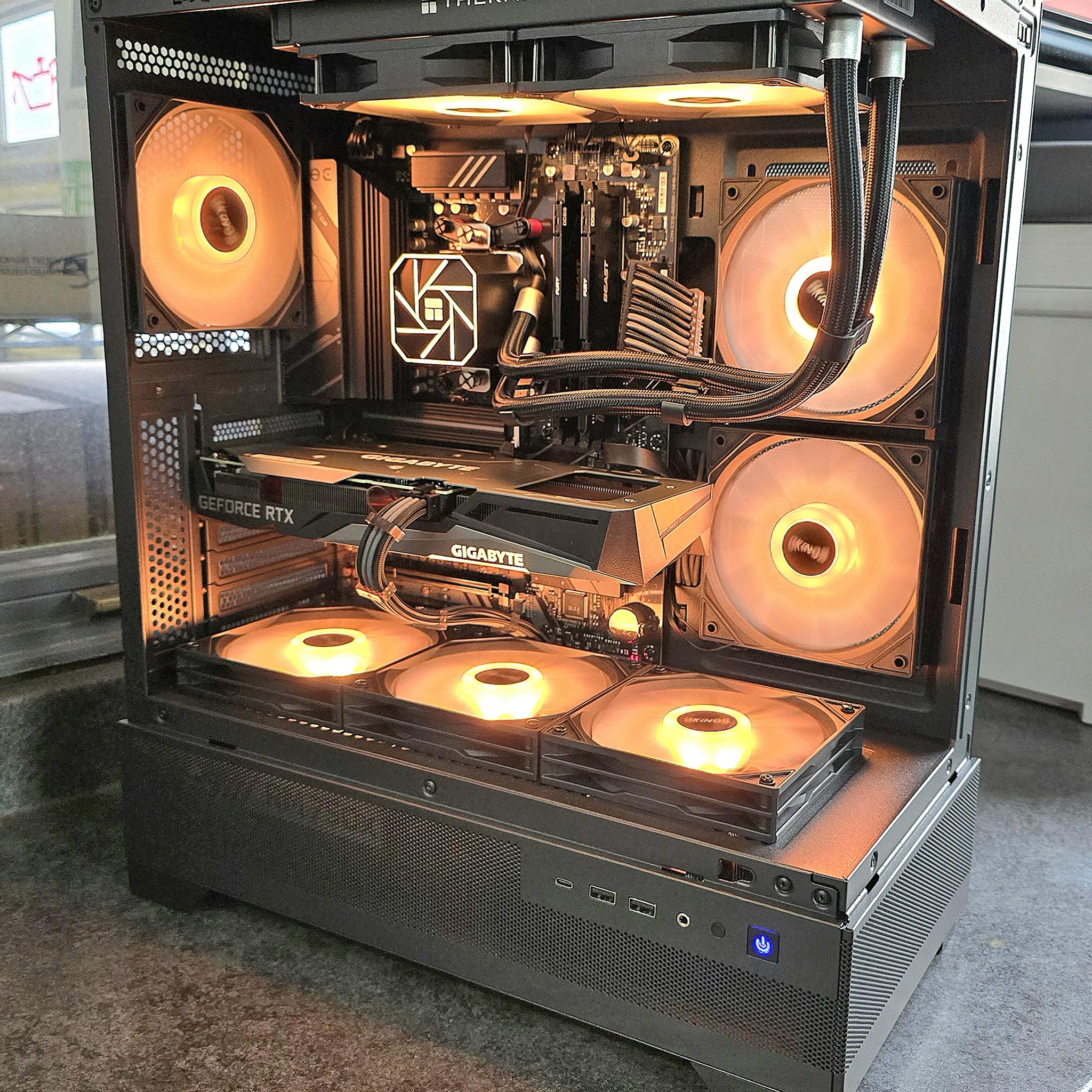 1440P CUSTOM PC | RTX 3060 12GB | RYZEN 5 7500F | 1TB SSD | OKINOS AQUA 7 CASE