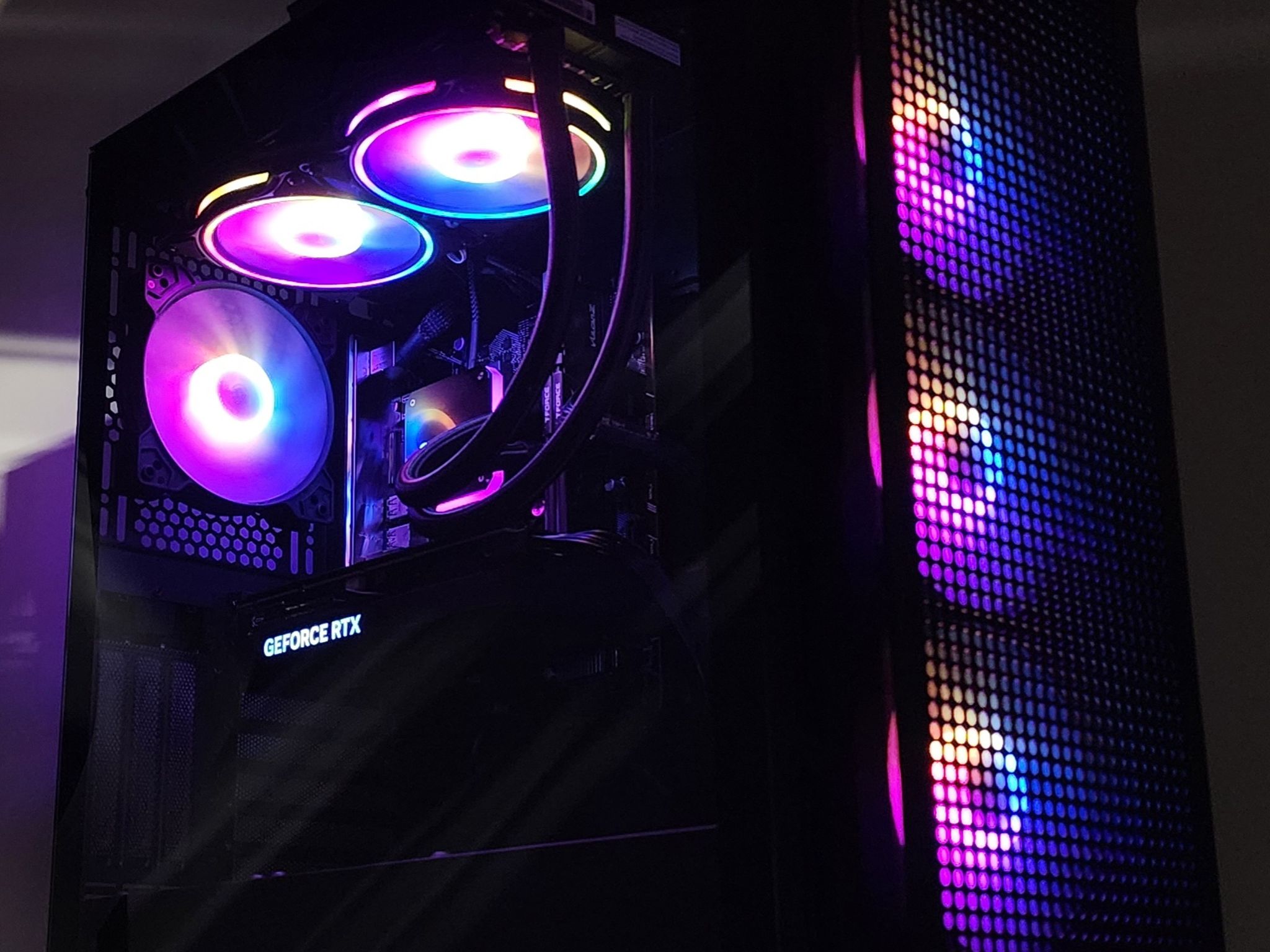 Gaming PC i7-11700KF 32GB RAM 1TB SSD RTX 4060 Ti 8GB Windows 11 Computer