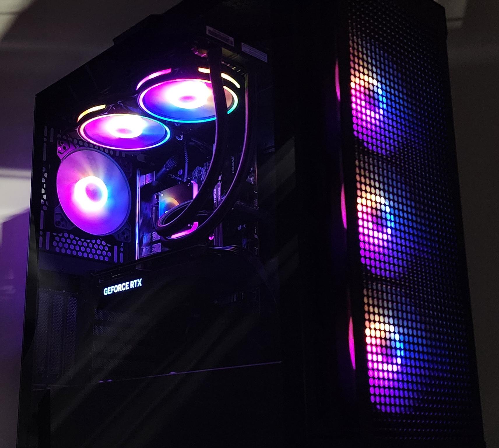 Gaming PC i7-11700KF 32GB RAM 1TB SSD RTX 4060 Ti 8GB Windows 11 Computer