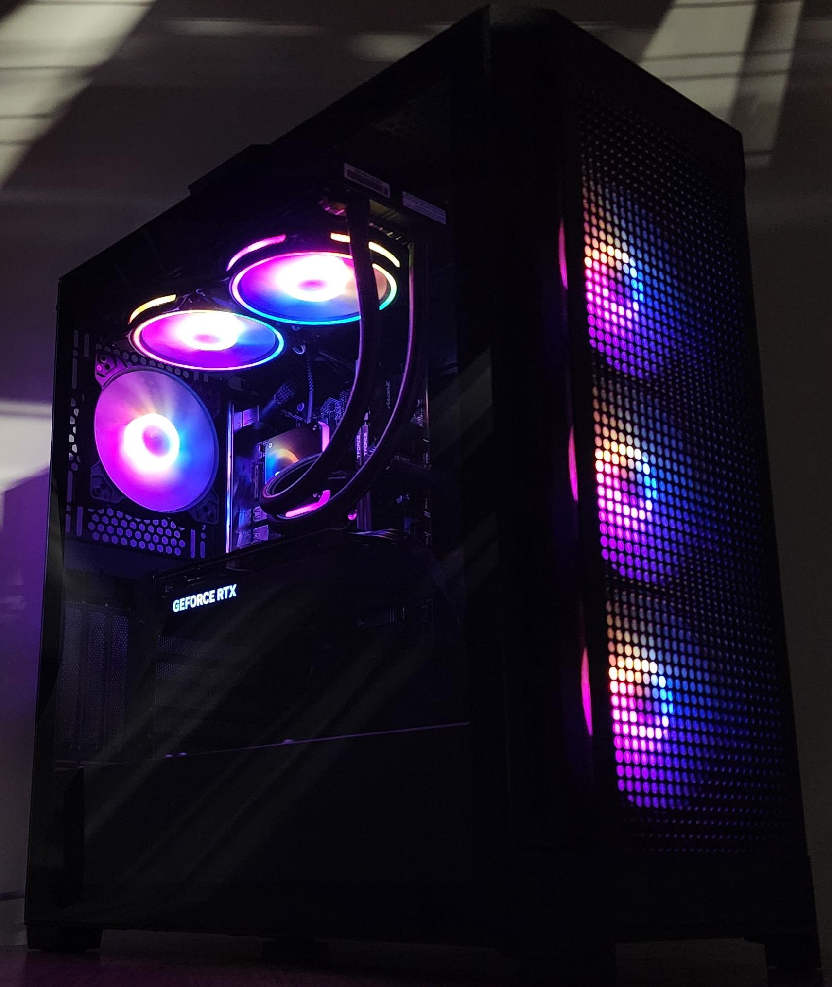Gaming PC i7-11700KF 32GB RAM 1TB SSD RTX 4060 Ti 8GB Windows 11 Computer
