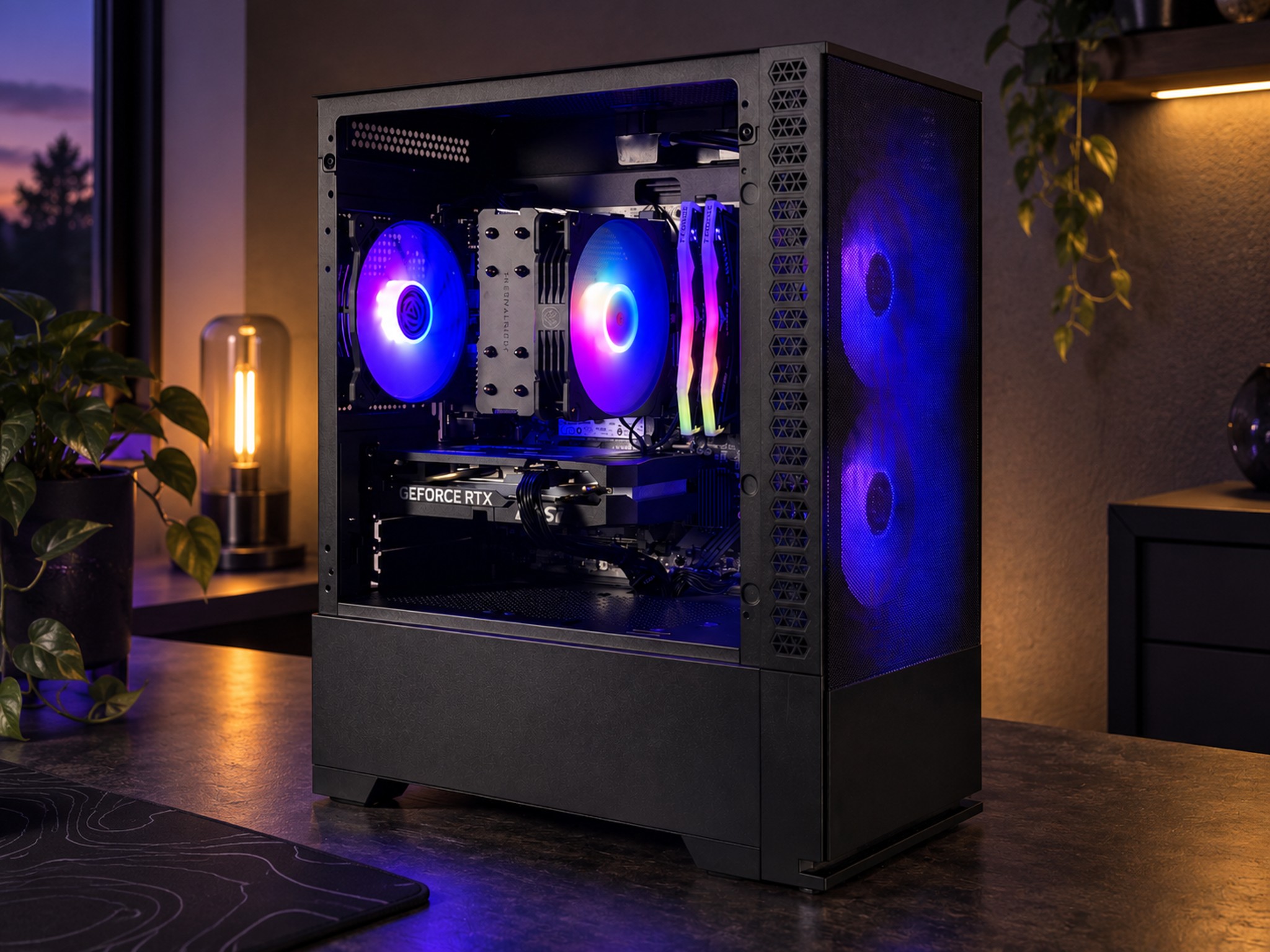 🖤 VIGILANT Gaming PC | RTX 5060 8GB | Ryzen 5 9600x | 32GB DDR5 | 1TB NVME | FREE SHIPPING