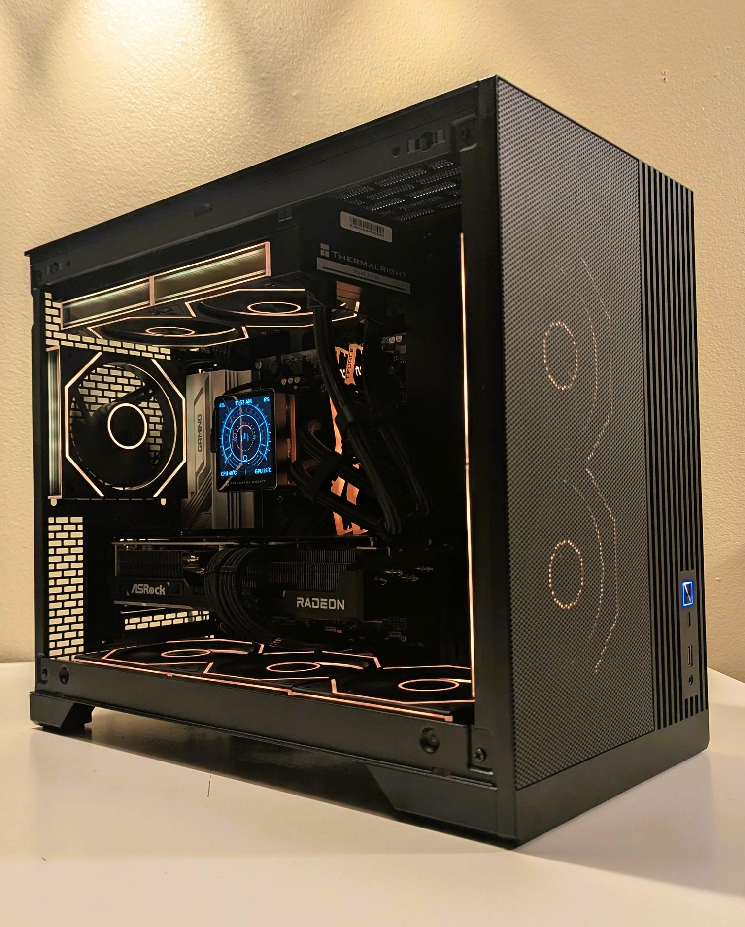 RX 9070 XT 16GB | RYZEN 9600X | 16GB DDR5 | 1TB SSD | 240MM LCD AIO | 850W GOLD| WIFI+BT