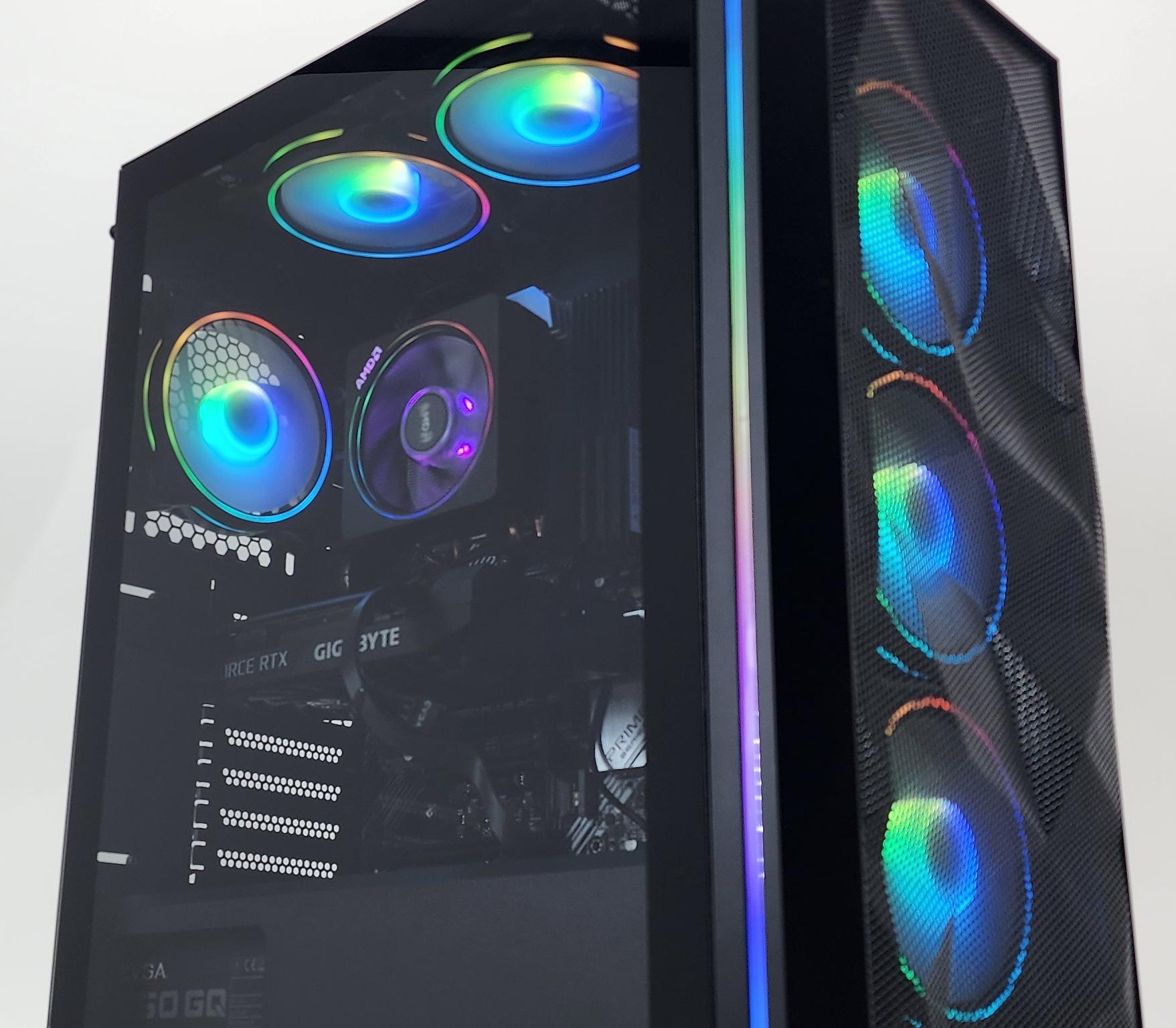 Gaming PC Ryzen 7 5800XT 32GB RAM 1TB SSD RTX 3060 12GB Windows 11 Computer