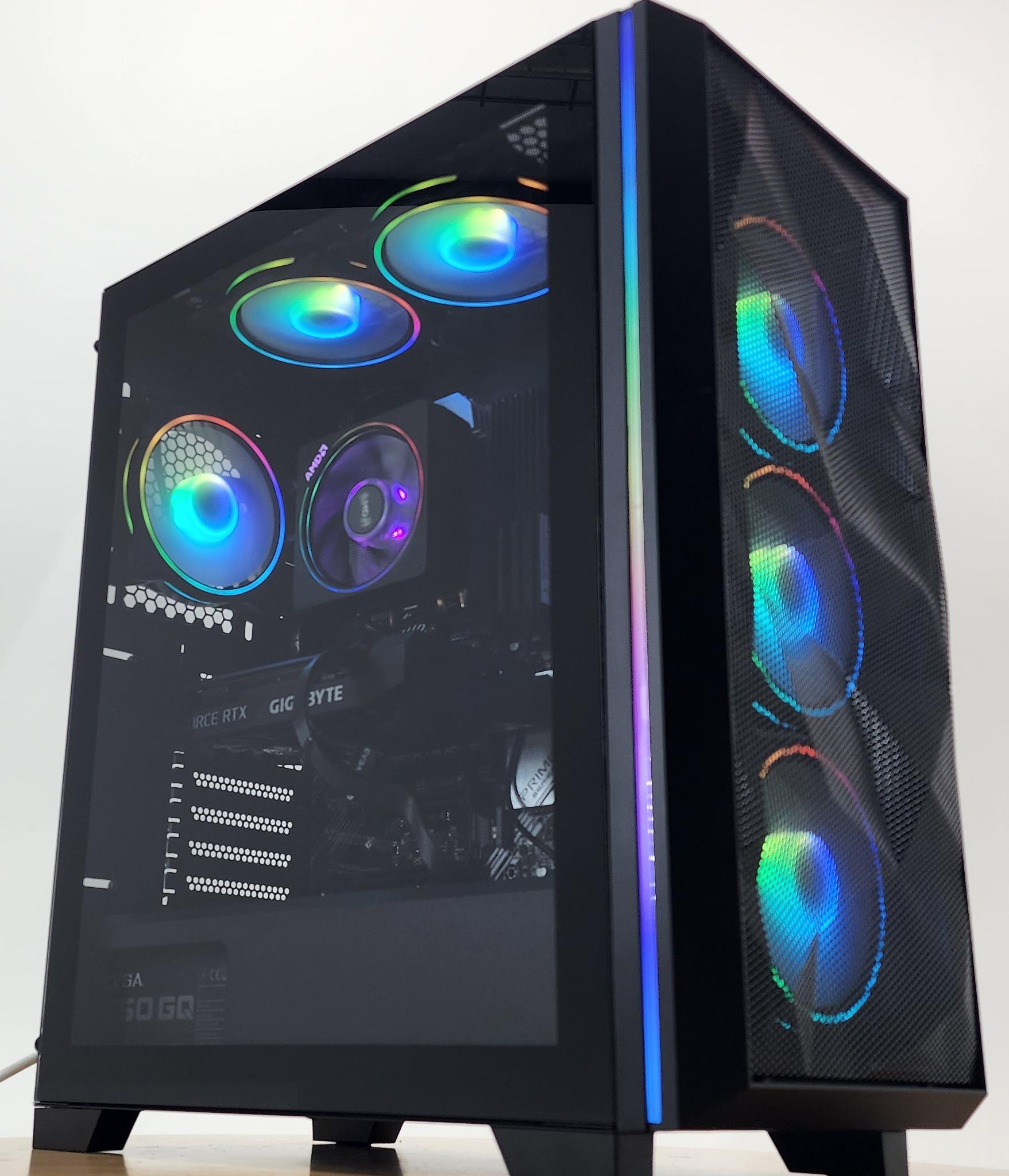 Gaming PC Ryzen 7 5800XT 32GB RAM 1TB SSD RTX 3060 12GB Windows 11 Computer