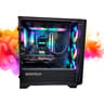 Watercooled: RX 6600 + Ryzen 7 + 16GB RGB RAM + 512GB SSD, 6 RGB Fans ( Black Gaming PC )