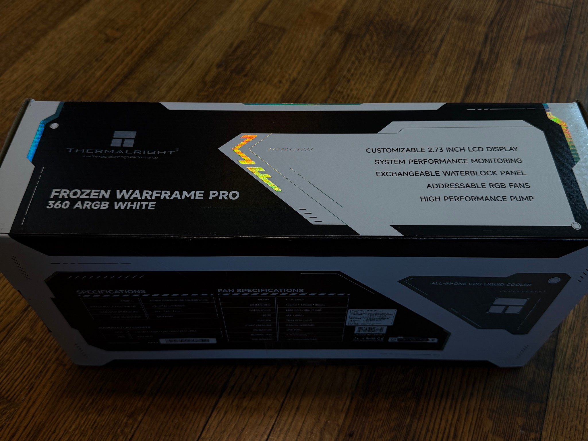 Open Box: Thermalright Frozen Warframe PRO 360 WHITE ARGB