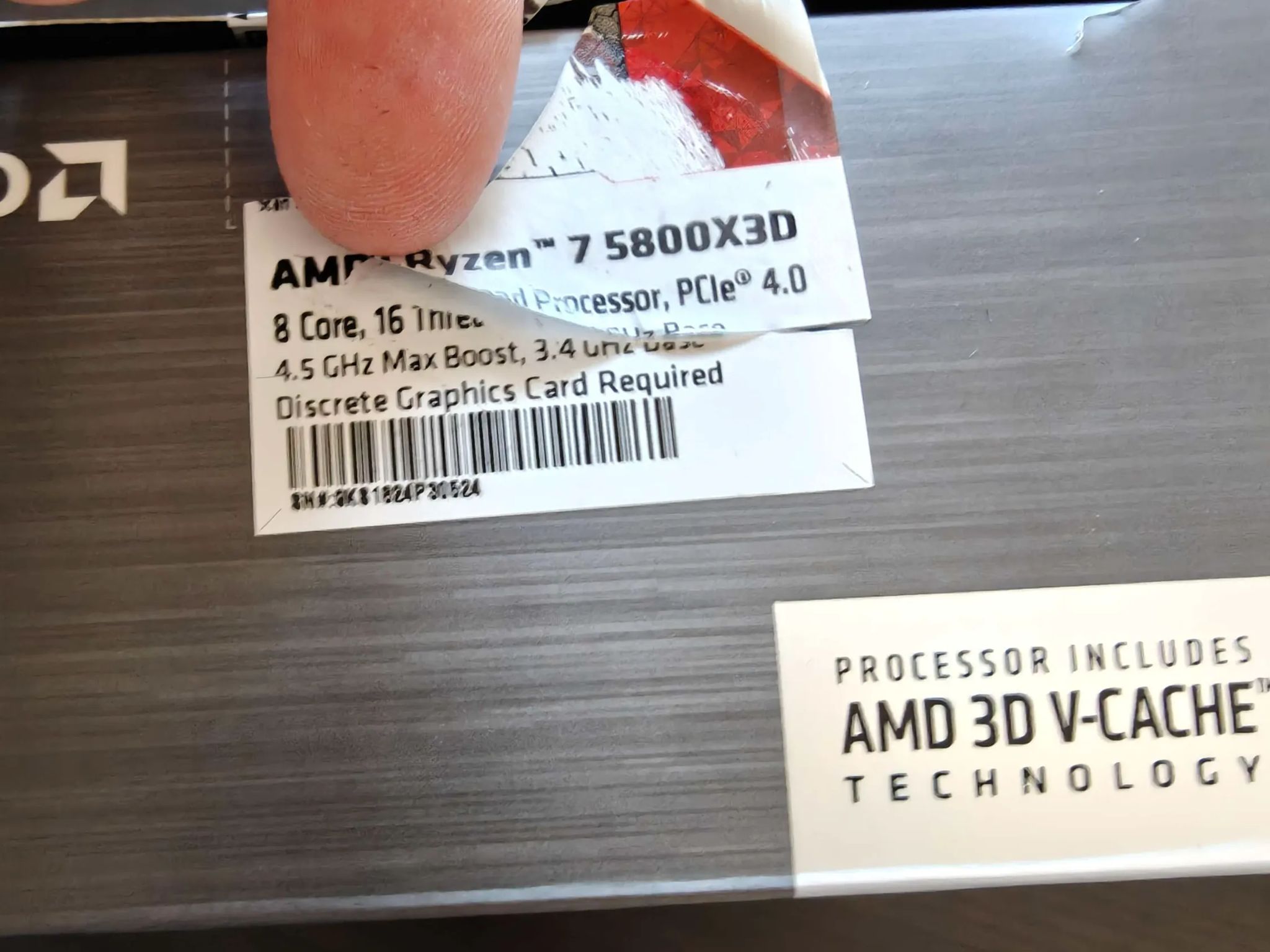 AMD 7 5800X3D