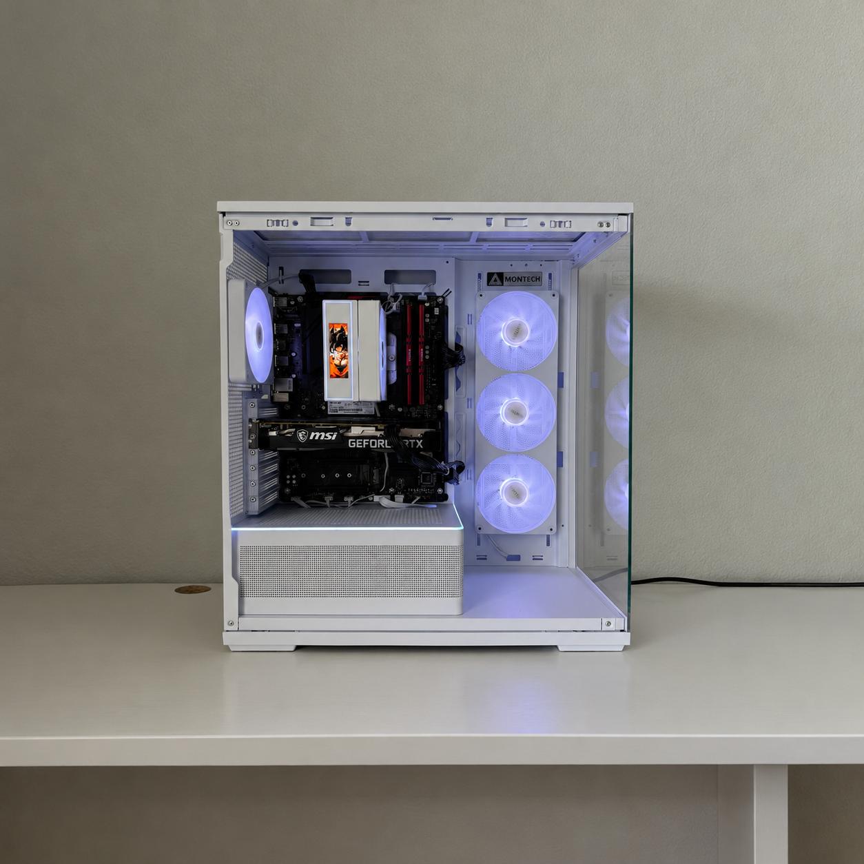 GeForce RTX 3060 Custom Gaming PC -  Ryzen 7 5700, 16GB RAM