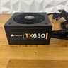 Corsair TX650 650w PSU Power Supply 80-Plus Bronze
