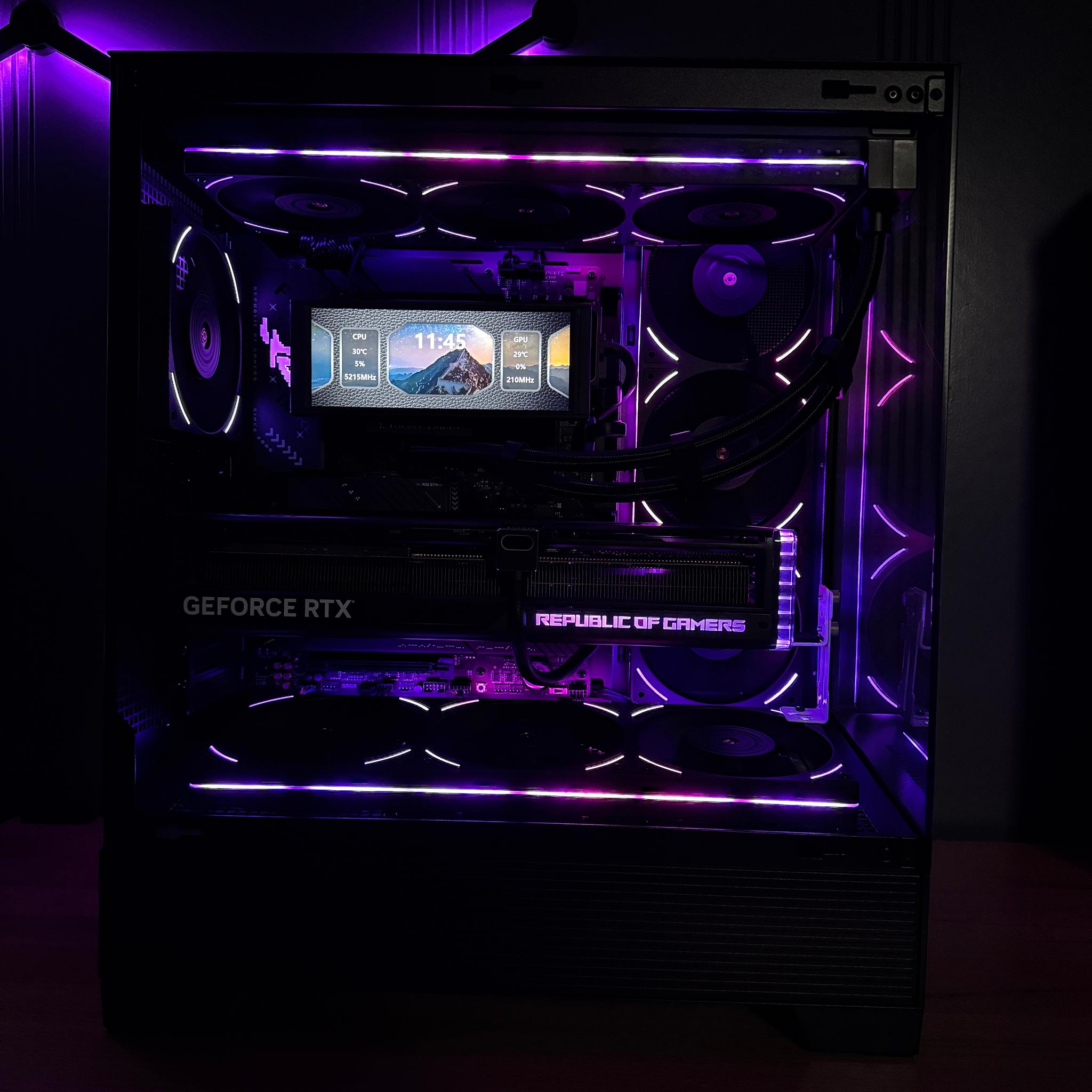 👨‍🚀🚀RTX 4090 PC | Ryzen 9800X3D | 32GB RAM | 2TB SSD | 1050W Platinum | Hydrus Cables