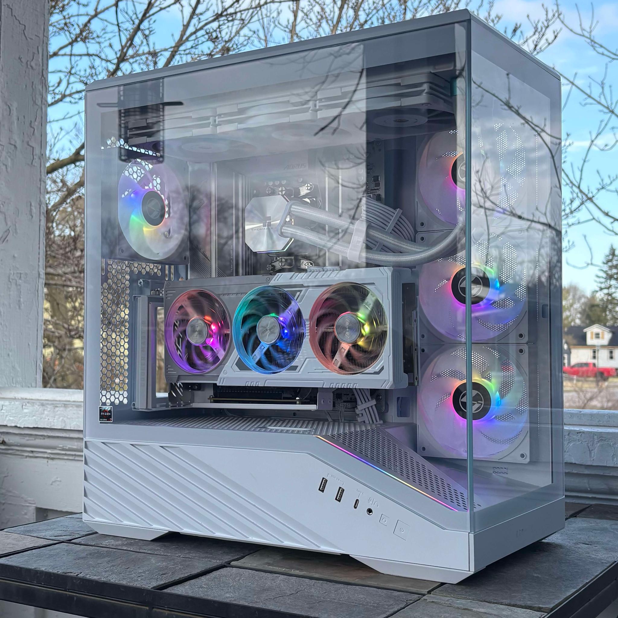 Black Cat Customs – Arctic Fang | Ryzen 7 7700X + 9070XT ❄️ FREE GAME WITH PURCHASE