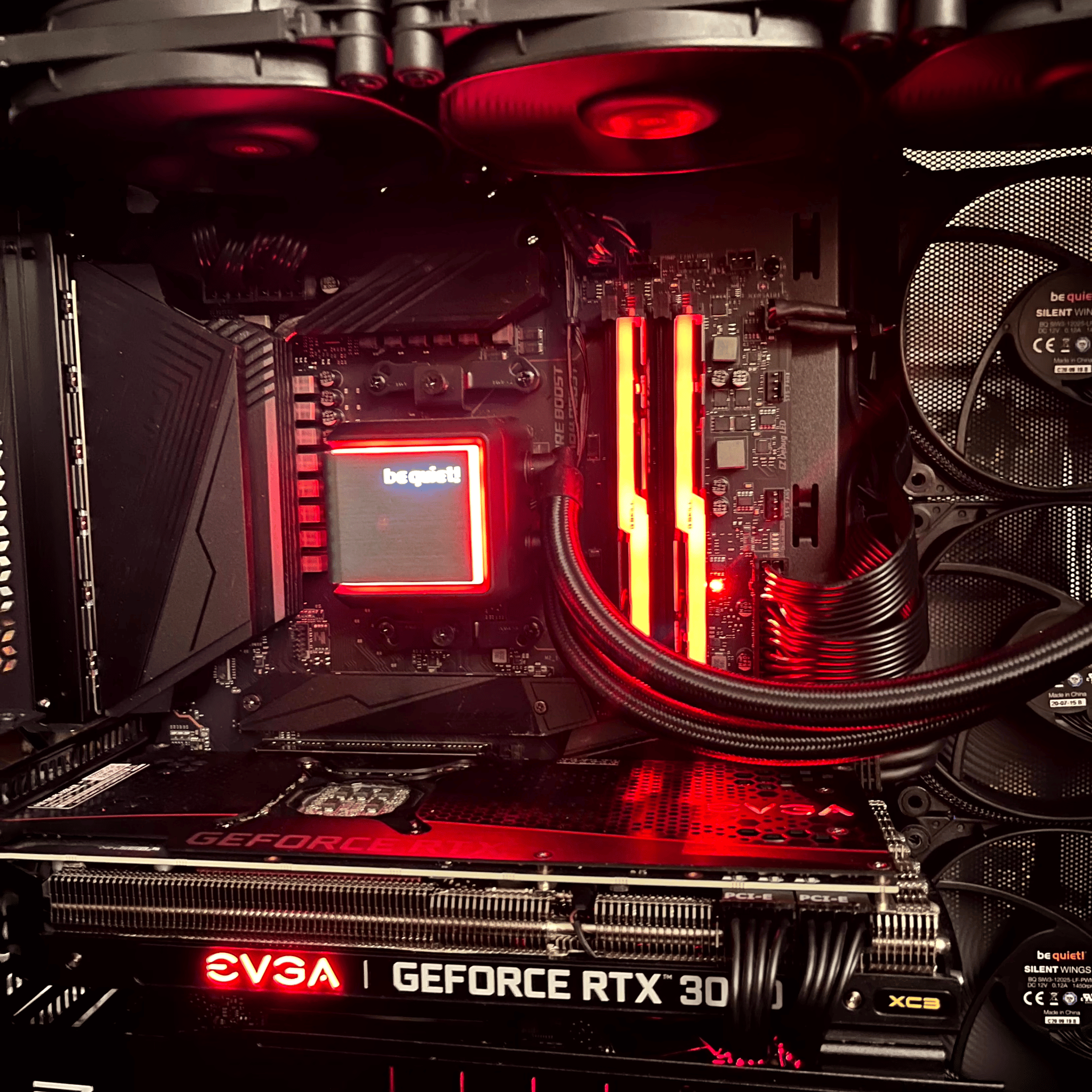 RTX 3080 FHR; Ryzen 7 5800X; 32G 3600Mhz; 750W PSU