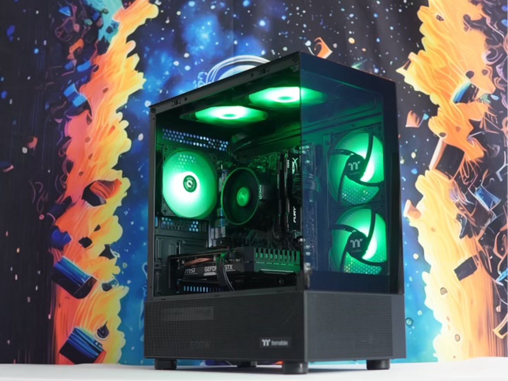 Nvidia msi1660 Gaming PC | Ryzen 5 2600|16GB  Ram|500GB SSD |Wifi|