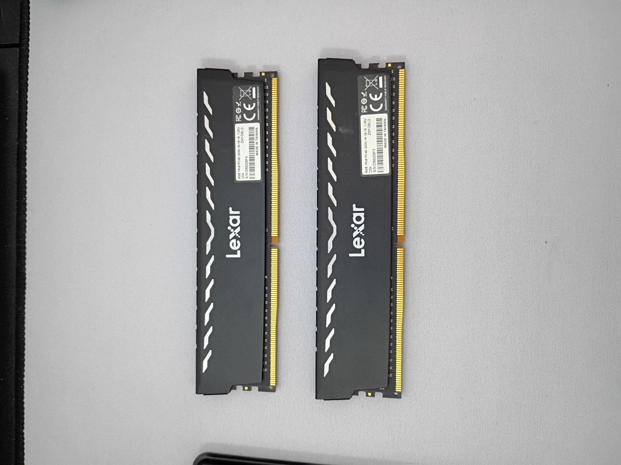 DDR4 Lexar 16gb (2x8) 3200MHz cl 16