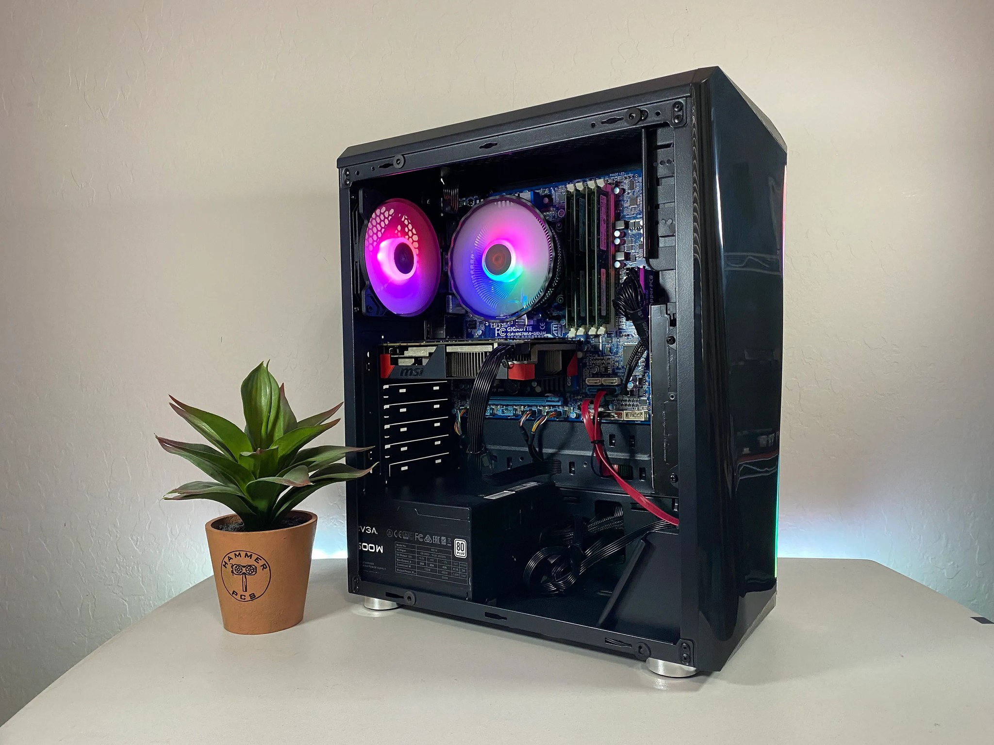 Custom Built Intel i7 Nvidia GeForce RGB Gaming PC Computer - Minecraft, Fortnite, Roblox, CSGO!