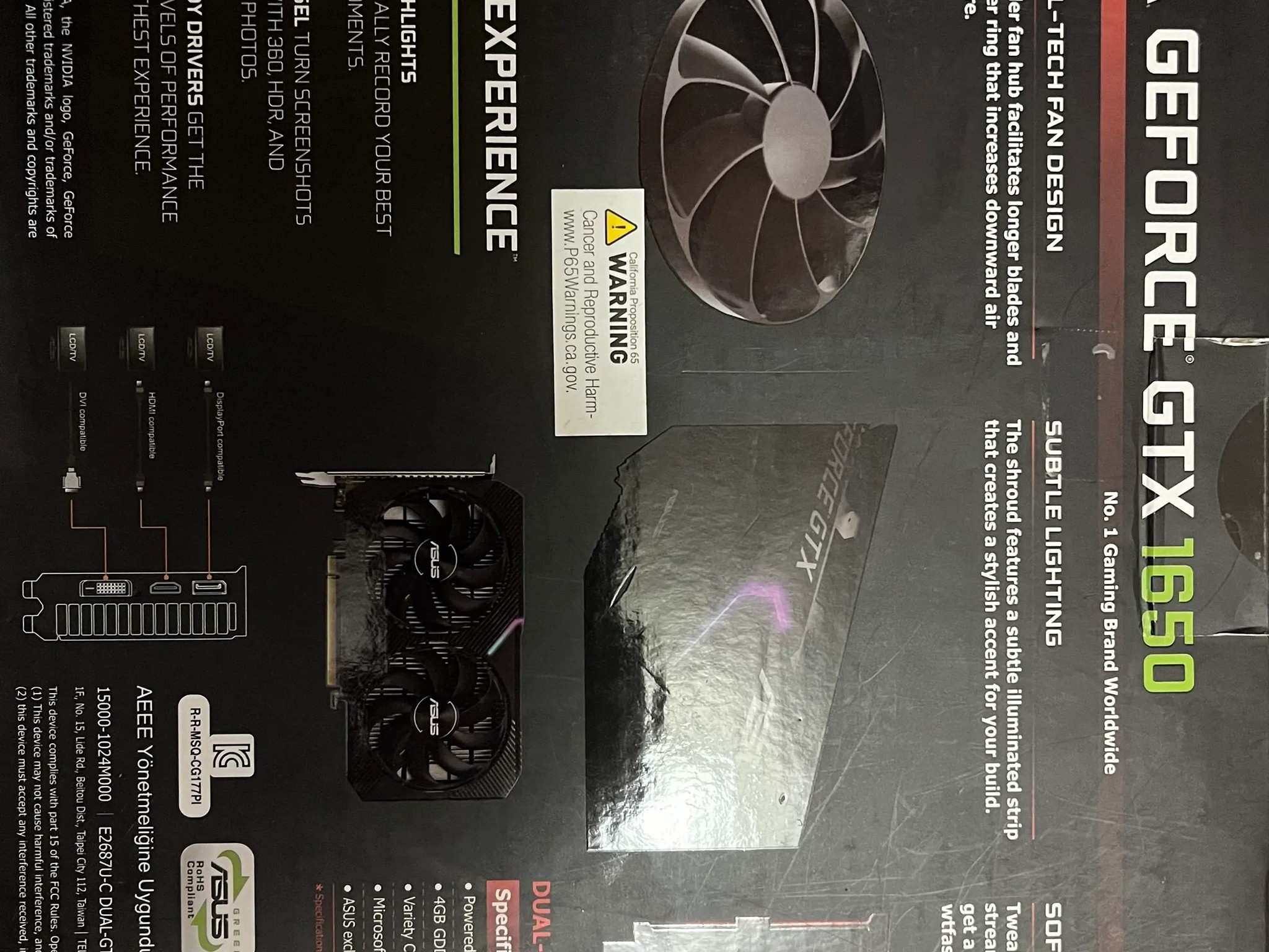 GTX 1650 OC edition (willing to negotiate!)