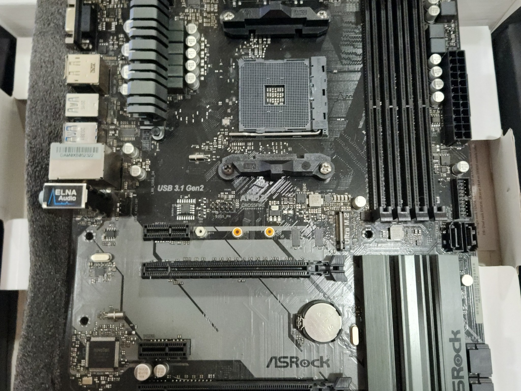 ASROCK B450 PRO4 AM4 MOTHERBOARD
