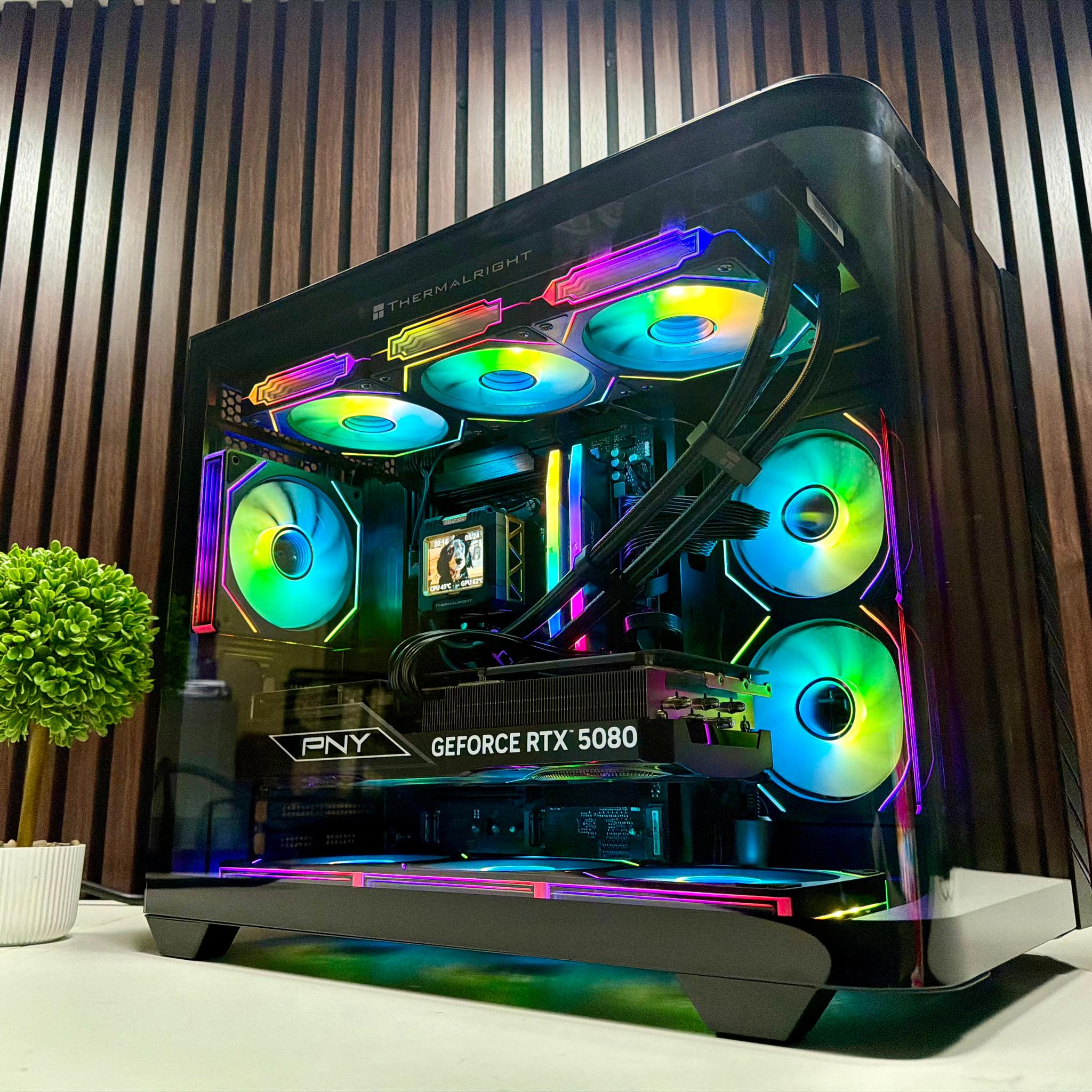 RTX 5080 | Ryzen 9900X3D | 64GB DDR5| 2TB M.2 | 1200 Watt Corsair Tier A Gold PSU