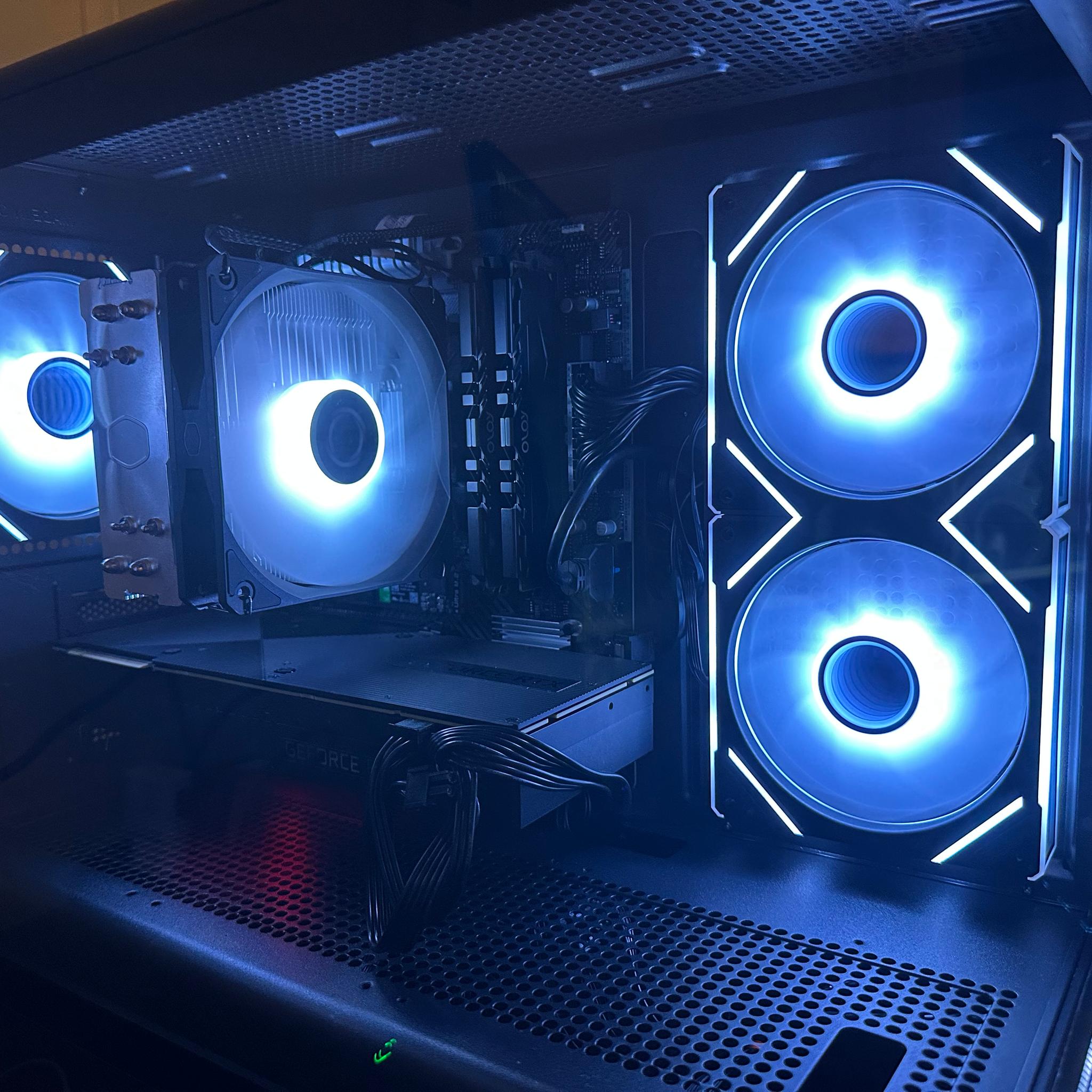 Custom Gaming PC Build Ryzen 5 5500 16gb ram rtx 2080 3tb storage