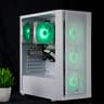🧊❄️🧊 White Gaming PC – RTX 4060 , Ryzen 7 2700X, 16GB RAM, 500GB SSD - WiFi, BlueTooth 🧊❄️🧊