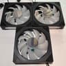 Jungle Leopard Prism 4 PRO Black/White ARGB PWM Fans – 3 Pack
