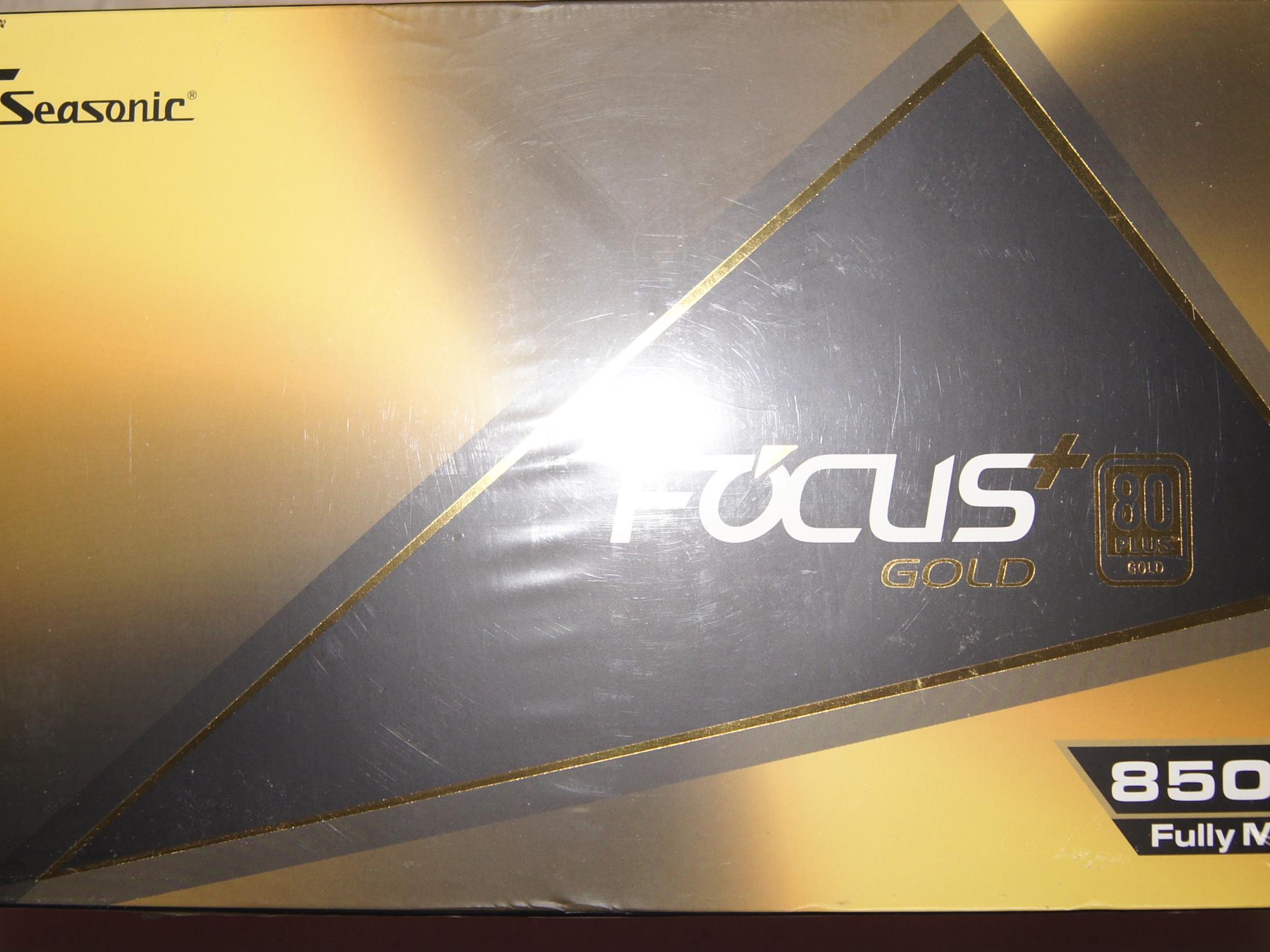 Seasonic FOCUS PLUS Gold (FX) 850W PSU - SSR-850FX