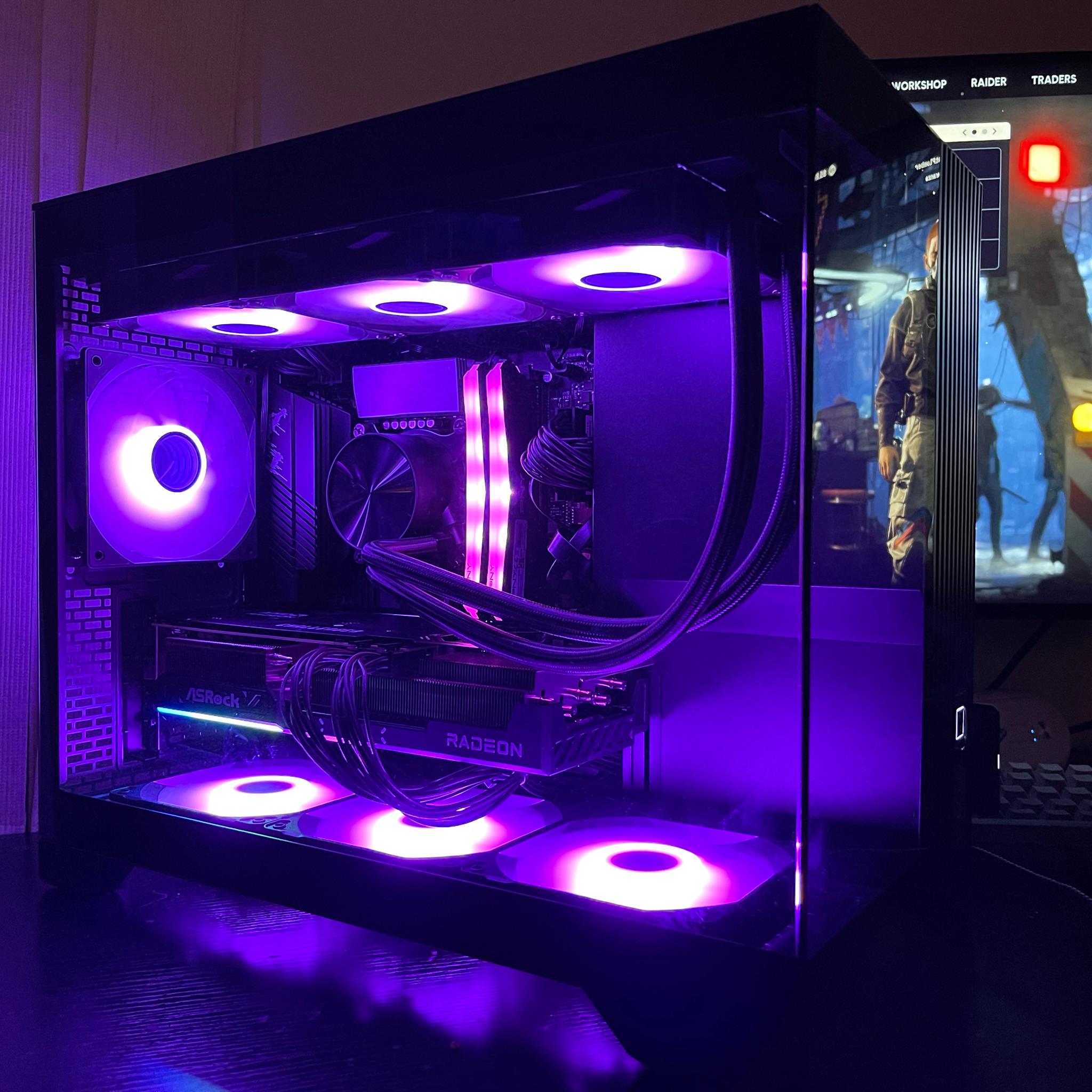 RX 9070 XT Gaming PC • i5‑14600K • 32GB • 1TB NVMe