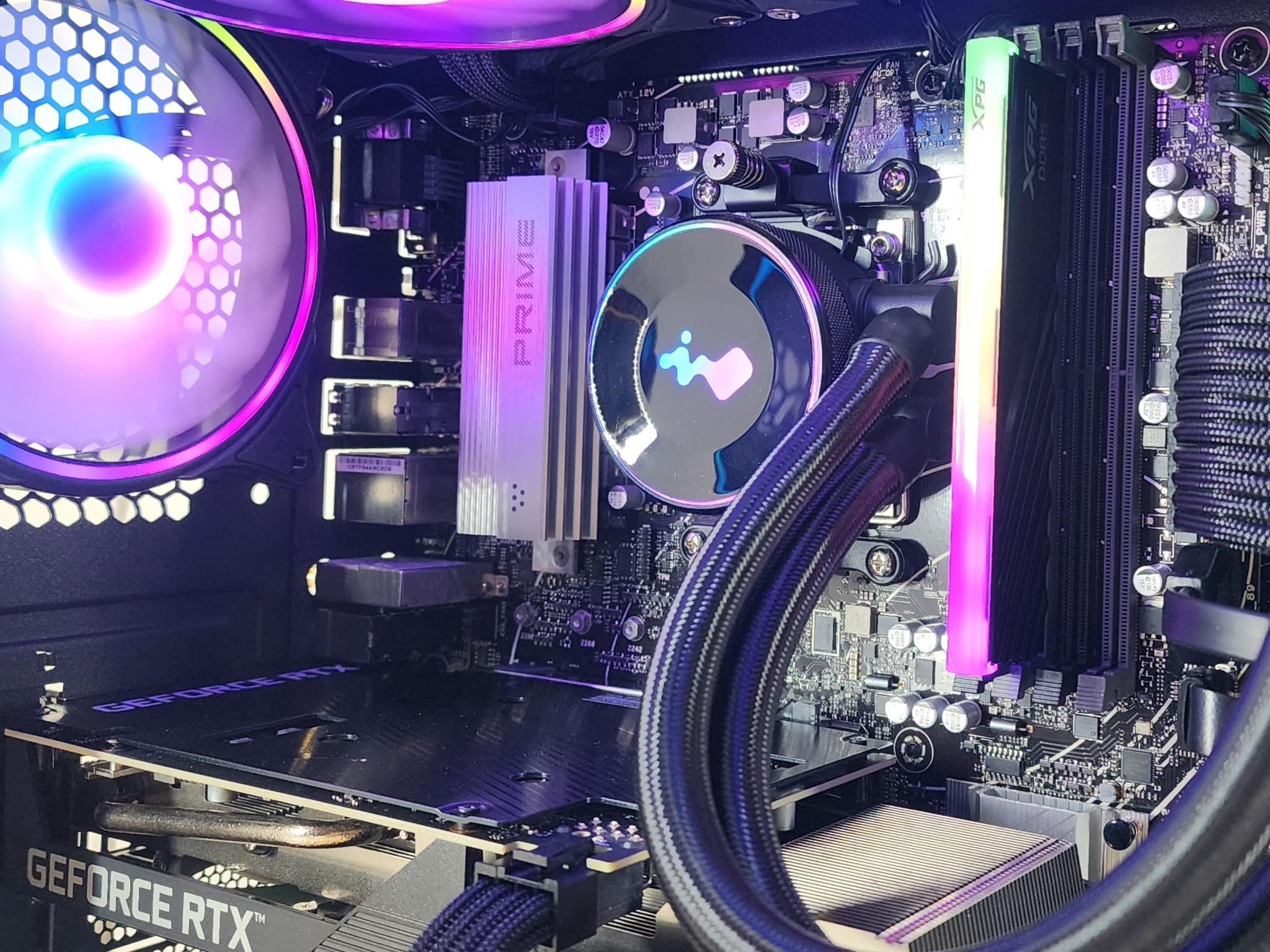 Gaming PC Ryzen 5 7600X 16GB RAM 1TB SSD RTX 3070 8GB Windows 11 Computer