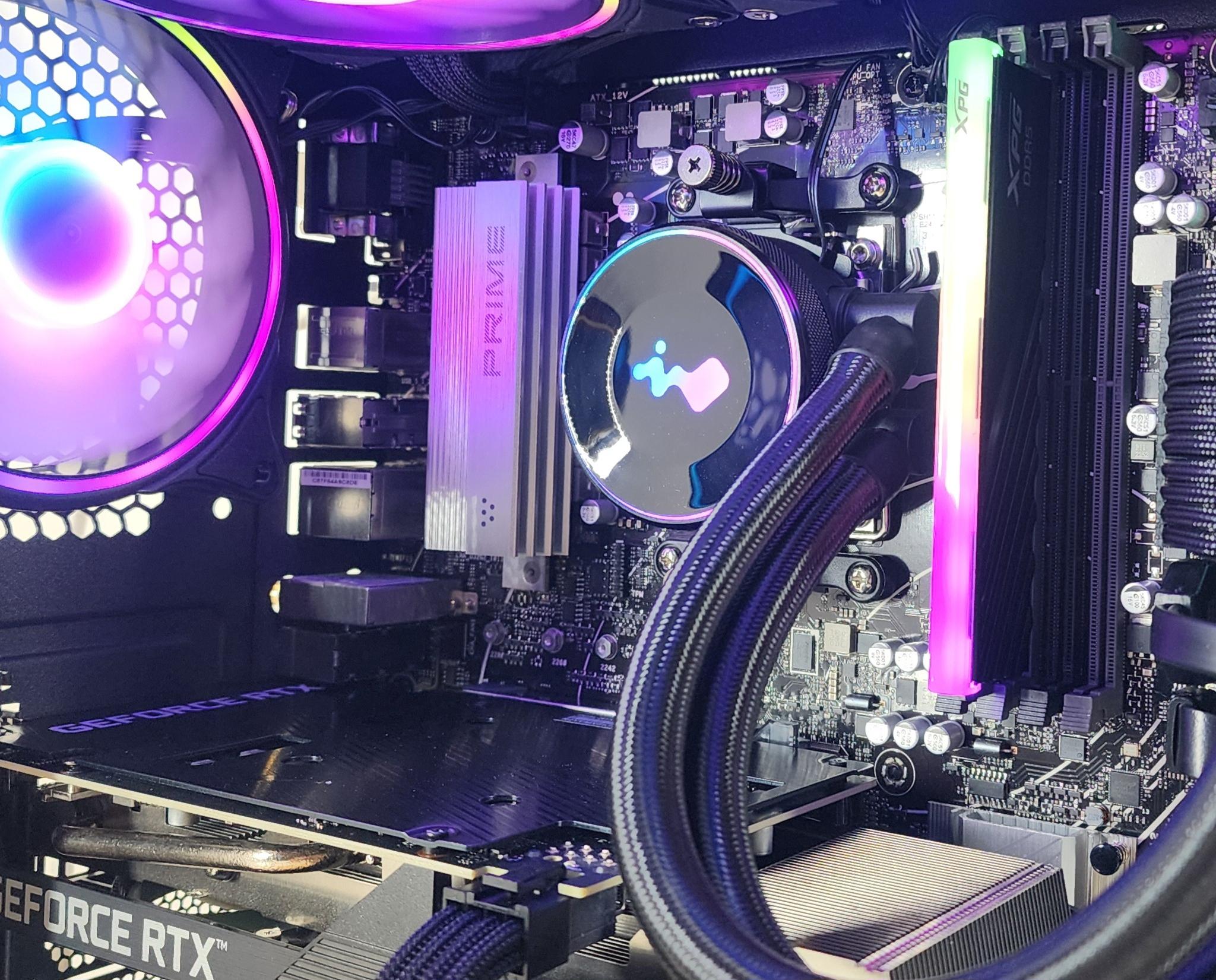 Gaming PC Ryzen 5 7600X 16GB RAM 1TB SSD RTX 3070 8GB Windows 11 Computer