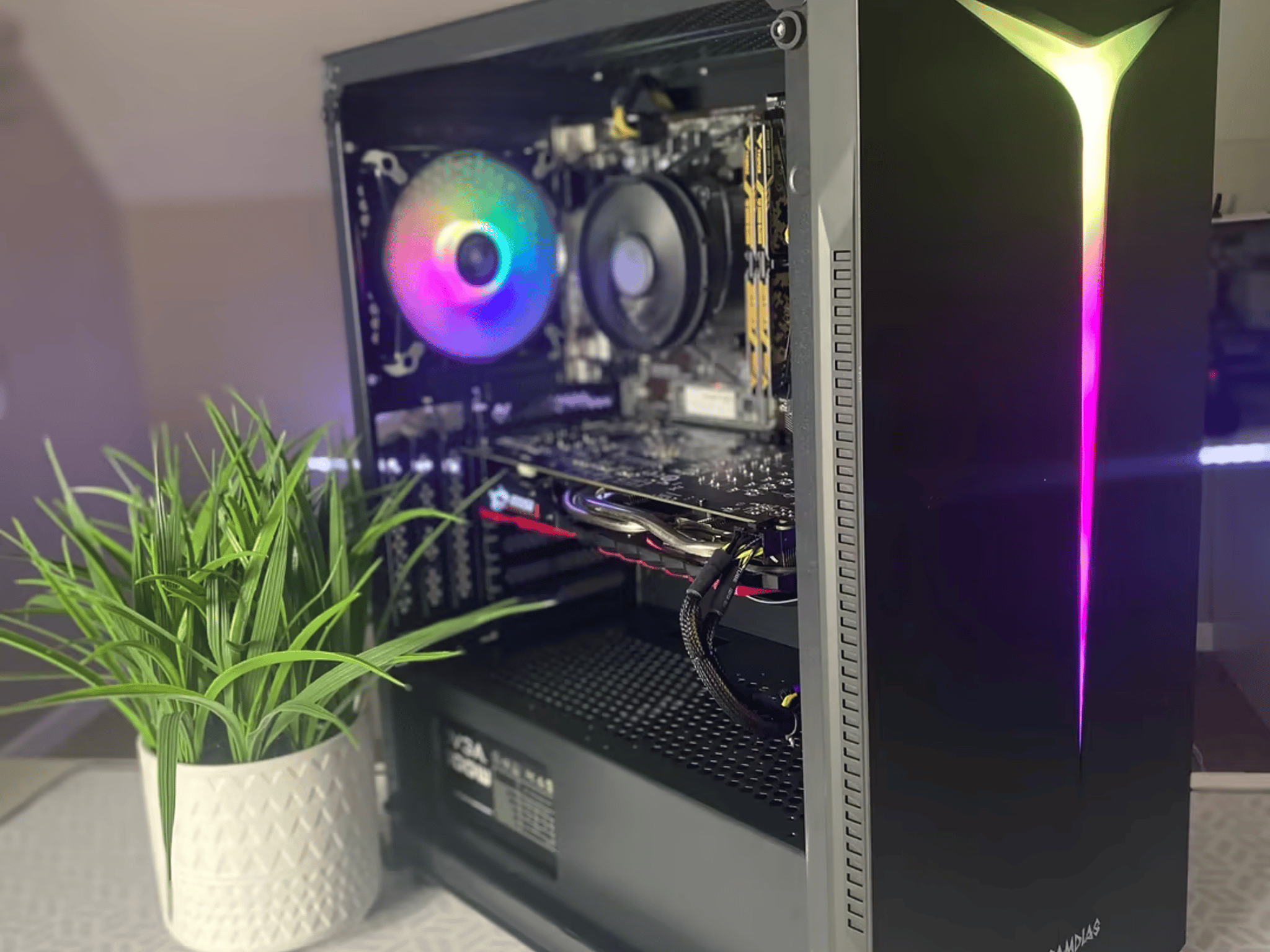 “Aether” | Ryzen 5 RX470 4GB Budget RGB Gaming PC