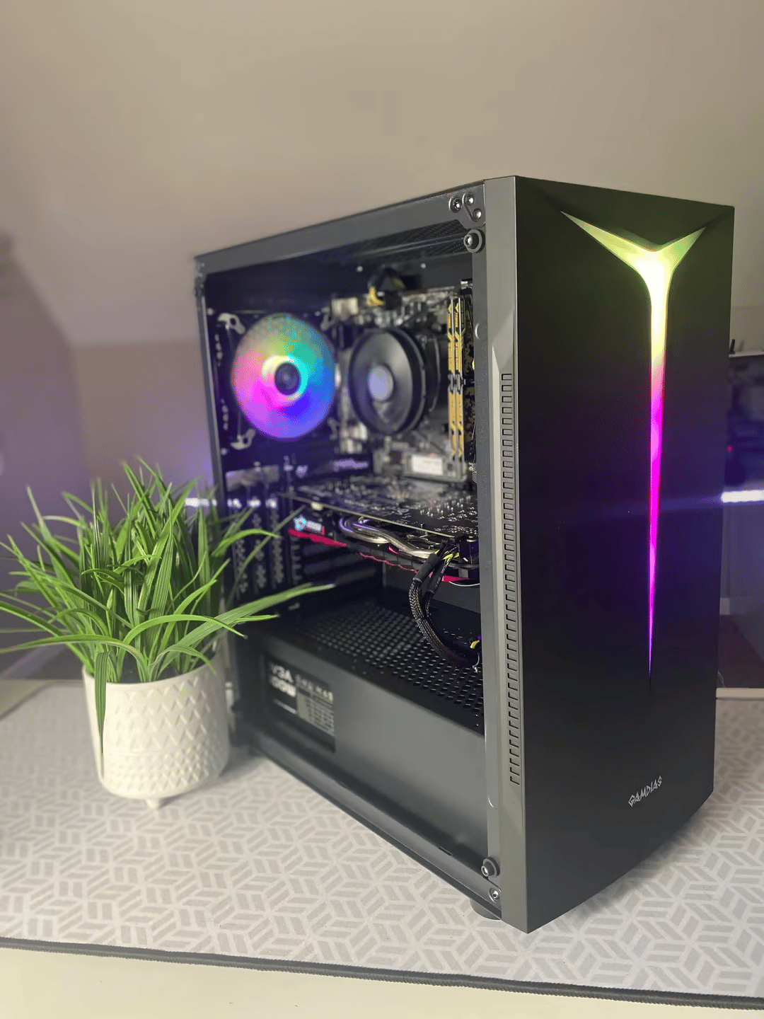 “Aether” | Ryzen 5 RX470 4GB Budget RGB Gaming PC