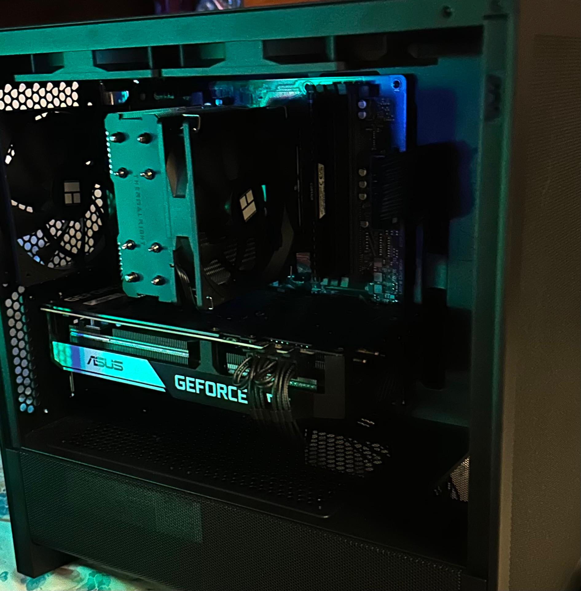 All Black Performance Gaming PC (Ryzen 5, RTX 3070)