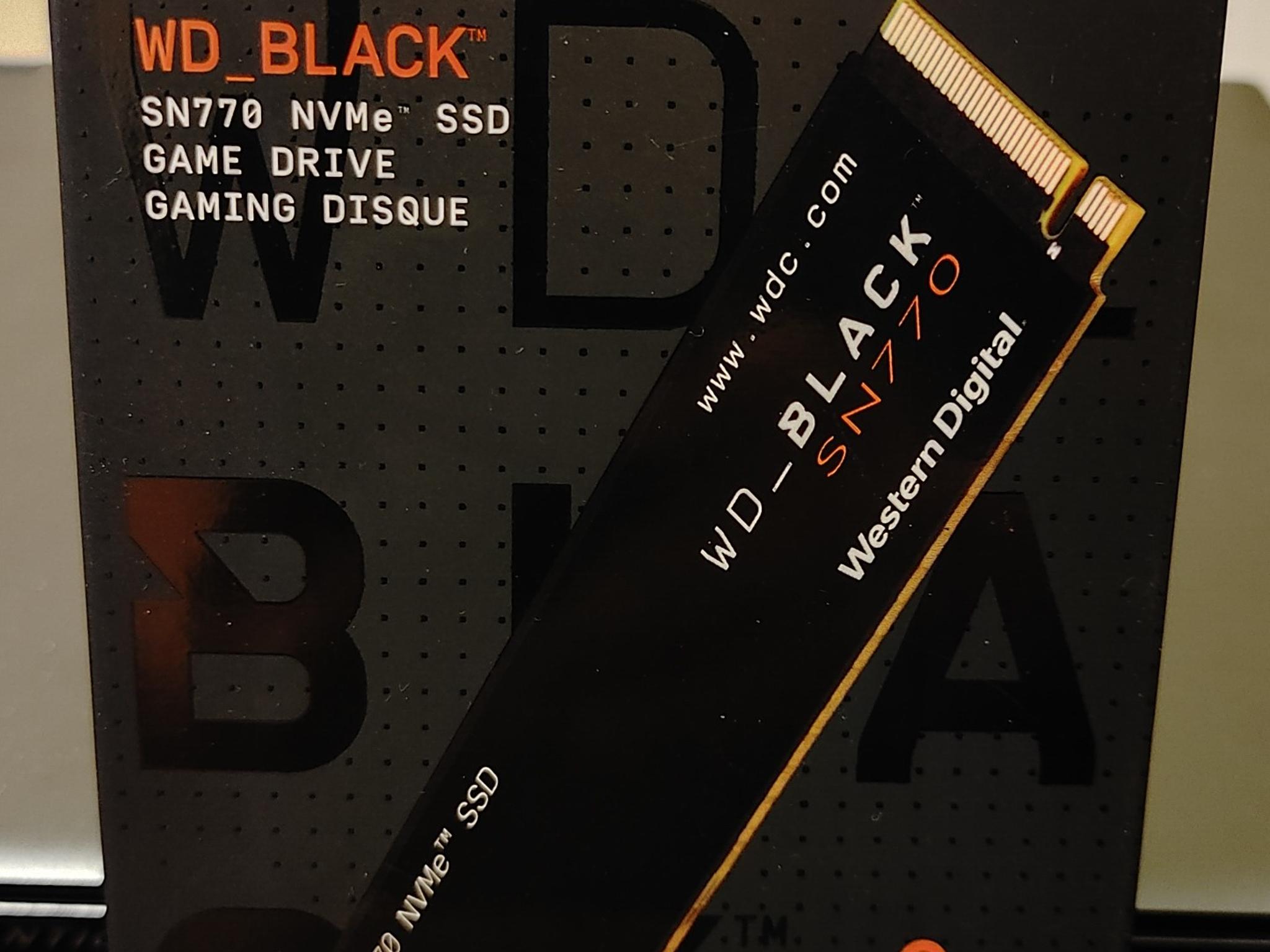 Western Digital WD Black SN770 NVME Gen 4 SSD 2TB Brand New