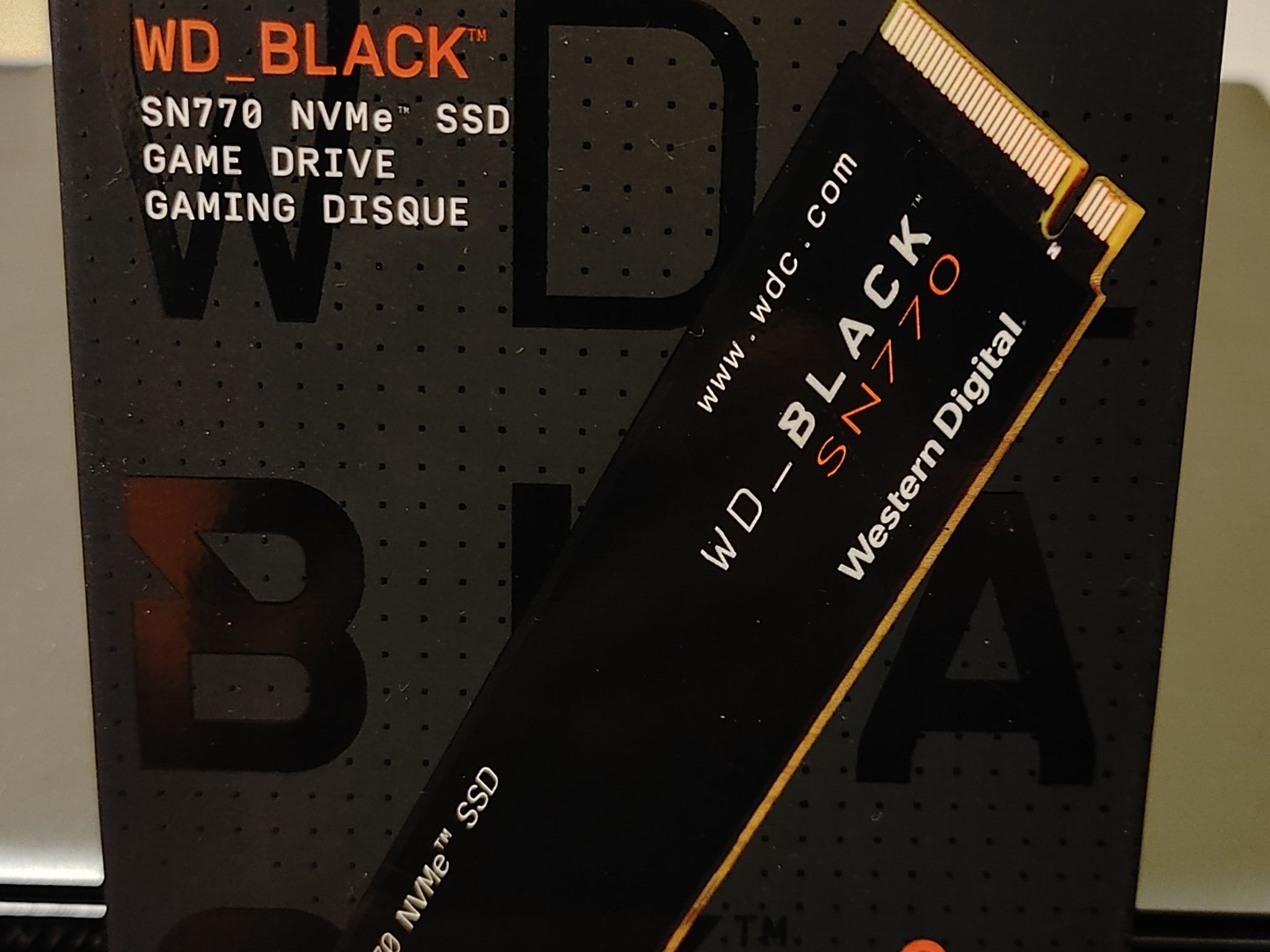 Western Digital WD Black SN770 NVME Gen 4 SSD 2TB Brand New
