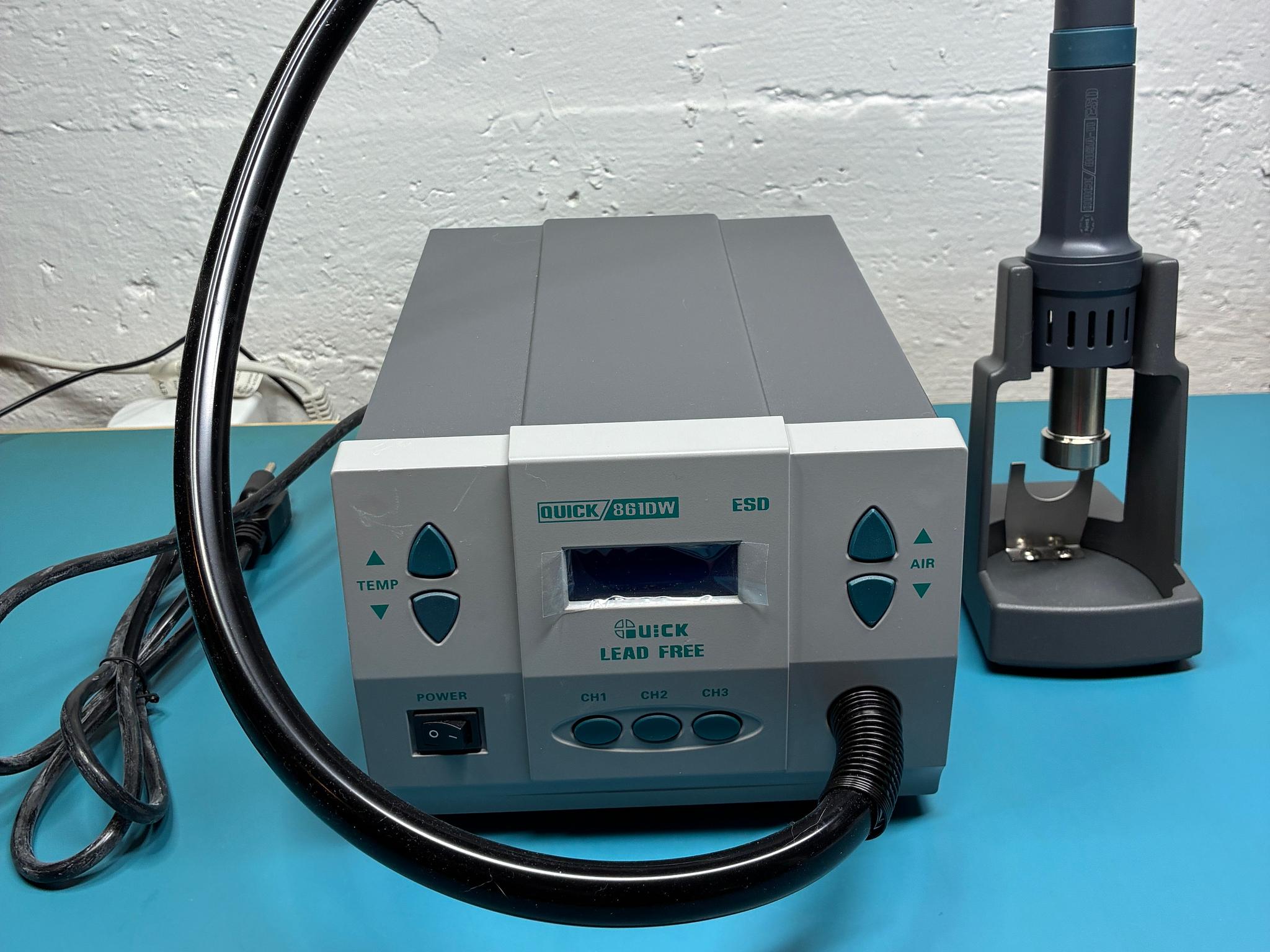 QUICK 861DW 1000W Hot Air Rework Station (Electronics Lab Equipment)