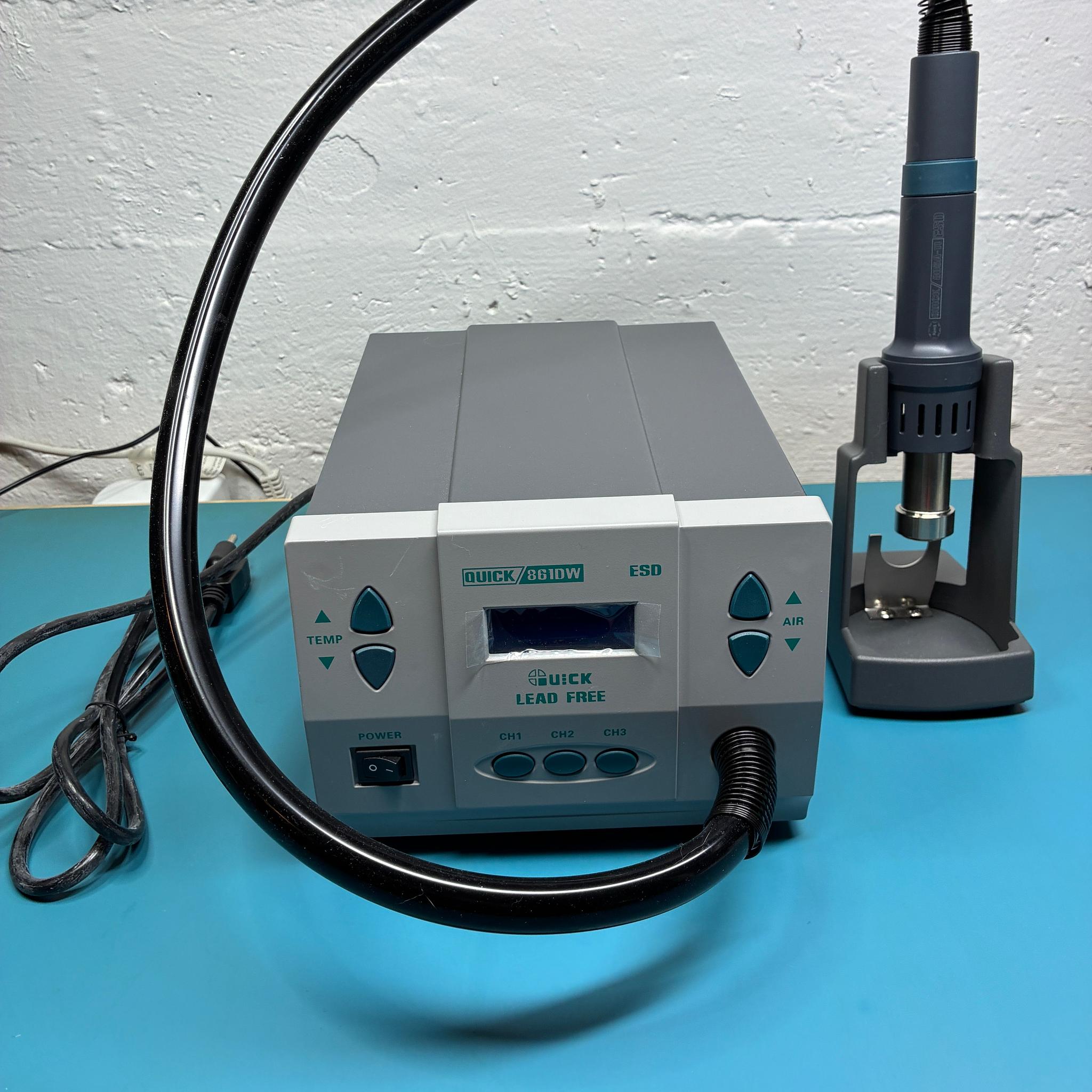 QUICK 861DW 1000W Hot Air Rework Station (Electronics Lab Equipment)