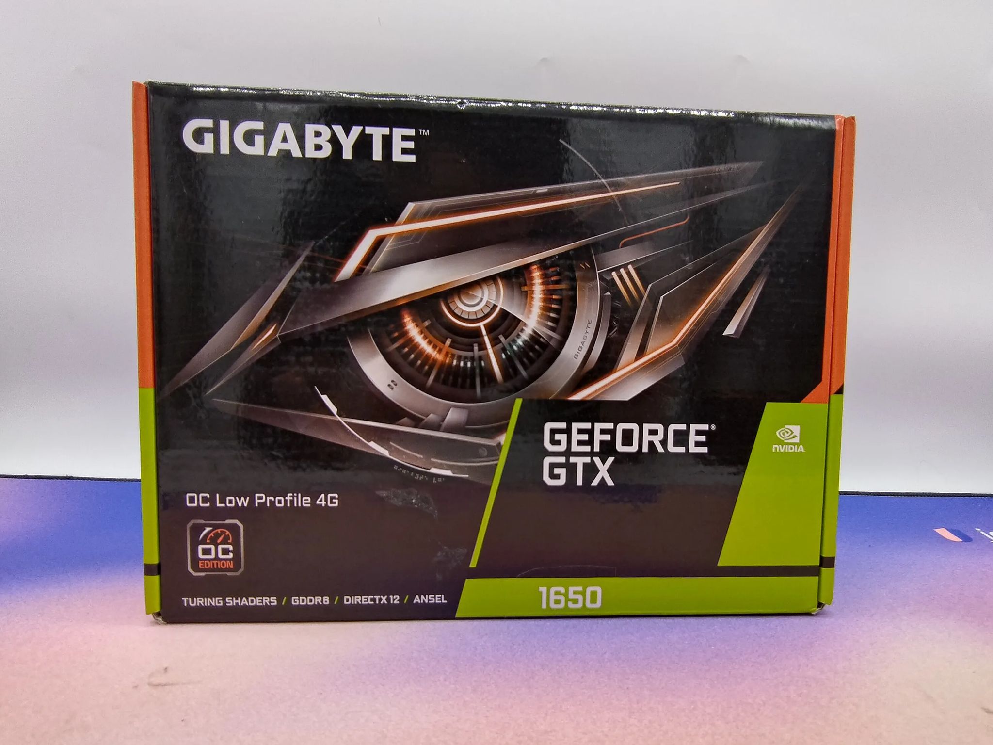 Gigabyte GTX 1650 OC Low Profile (Standard PCIE bracket included)