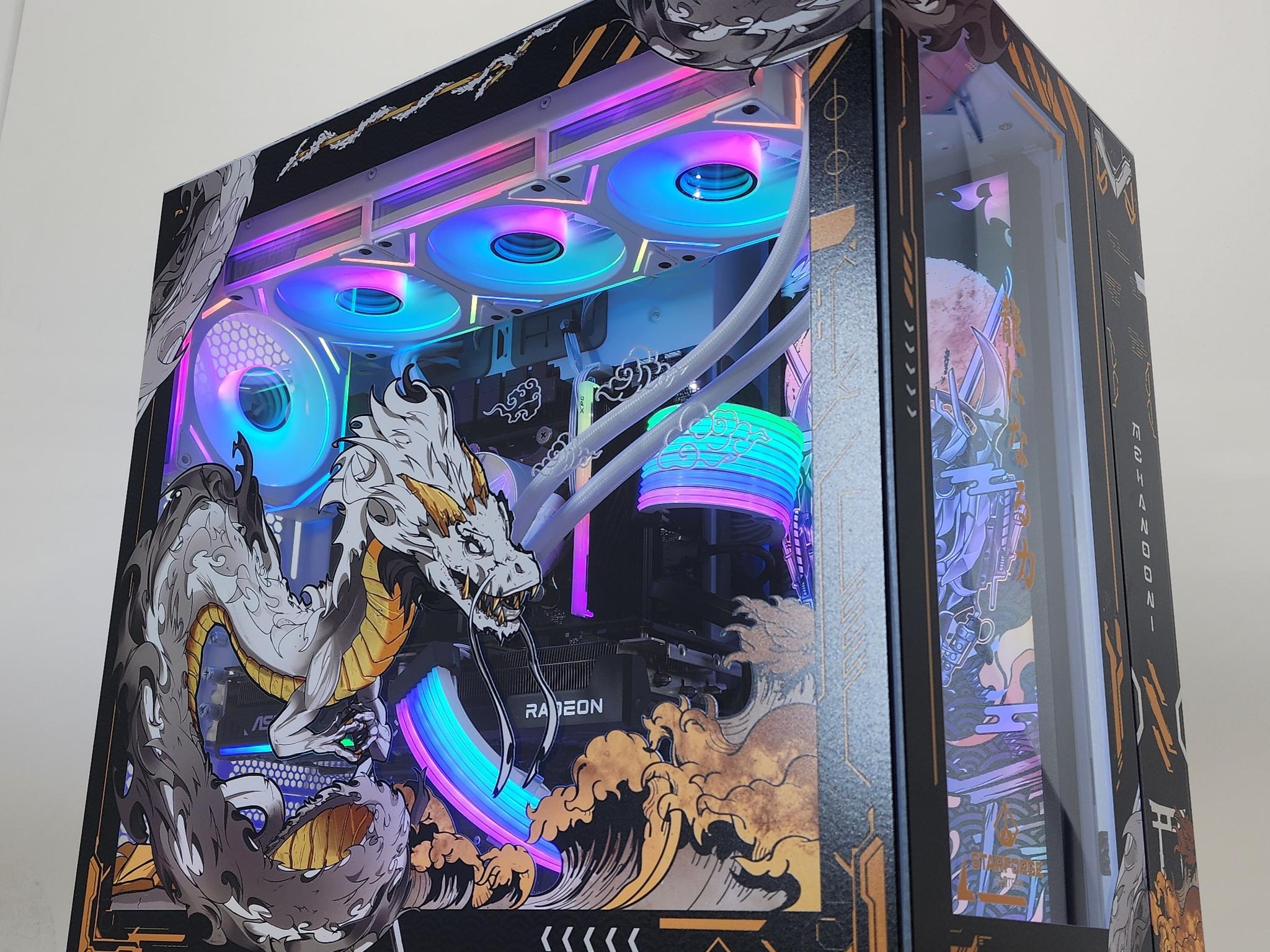 Gaming PC Ryzen 7 9700X 16GB RAM 1TB SSD RX 9070 16GB Windows 11 Computer