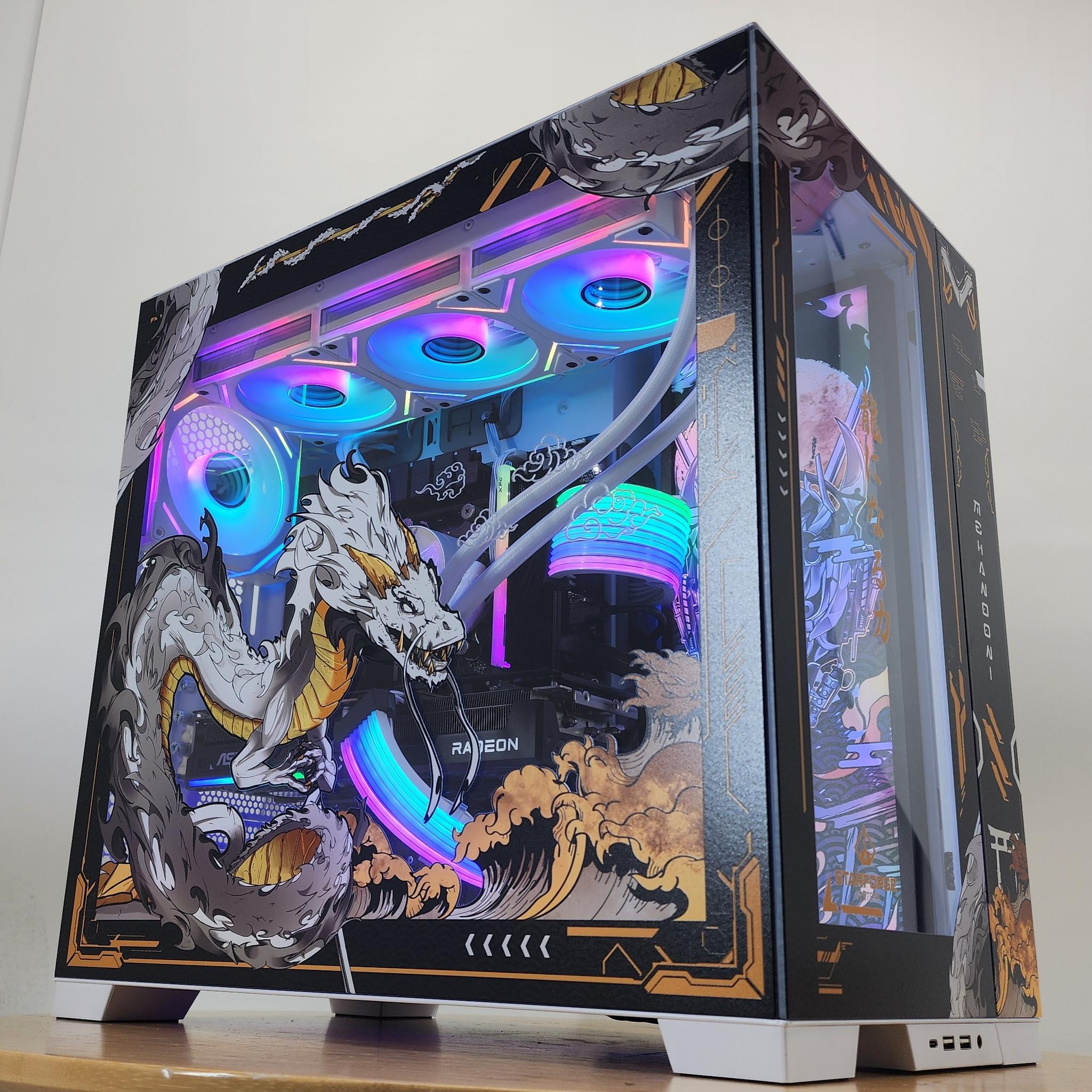 Gaming PC Ryzen 7 9700X 16GB RAM 1TB SSD RX 9070 16GB Windows 11 Computer