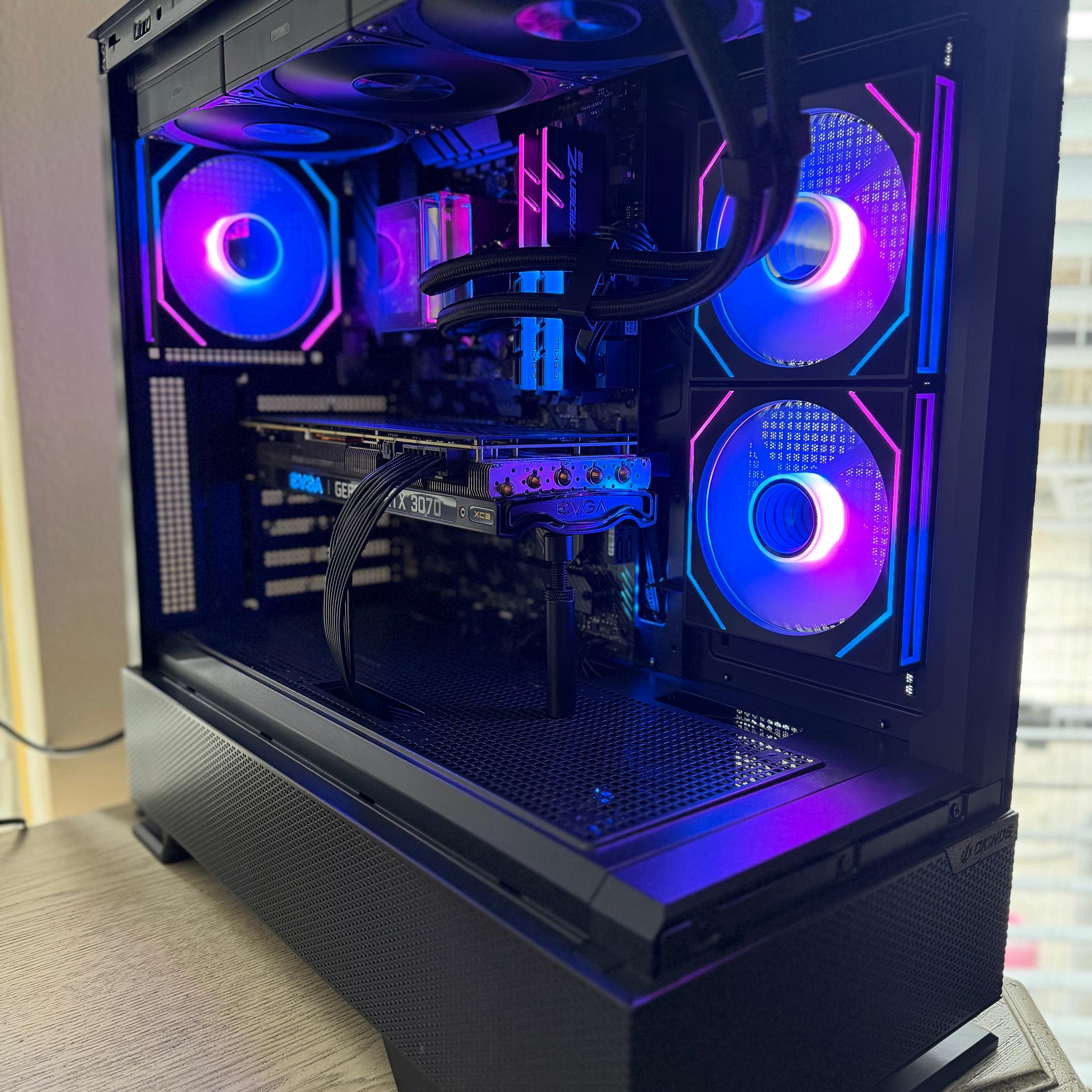 🔥 Ryzen 5 5500 | EVGA RTX 3070 XC3 | ASUS TUF WiFi | 16GB DDR4 | 512GB NVMe | RGB | Ready to Game